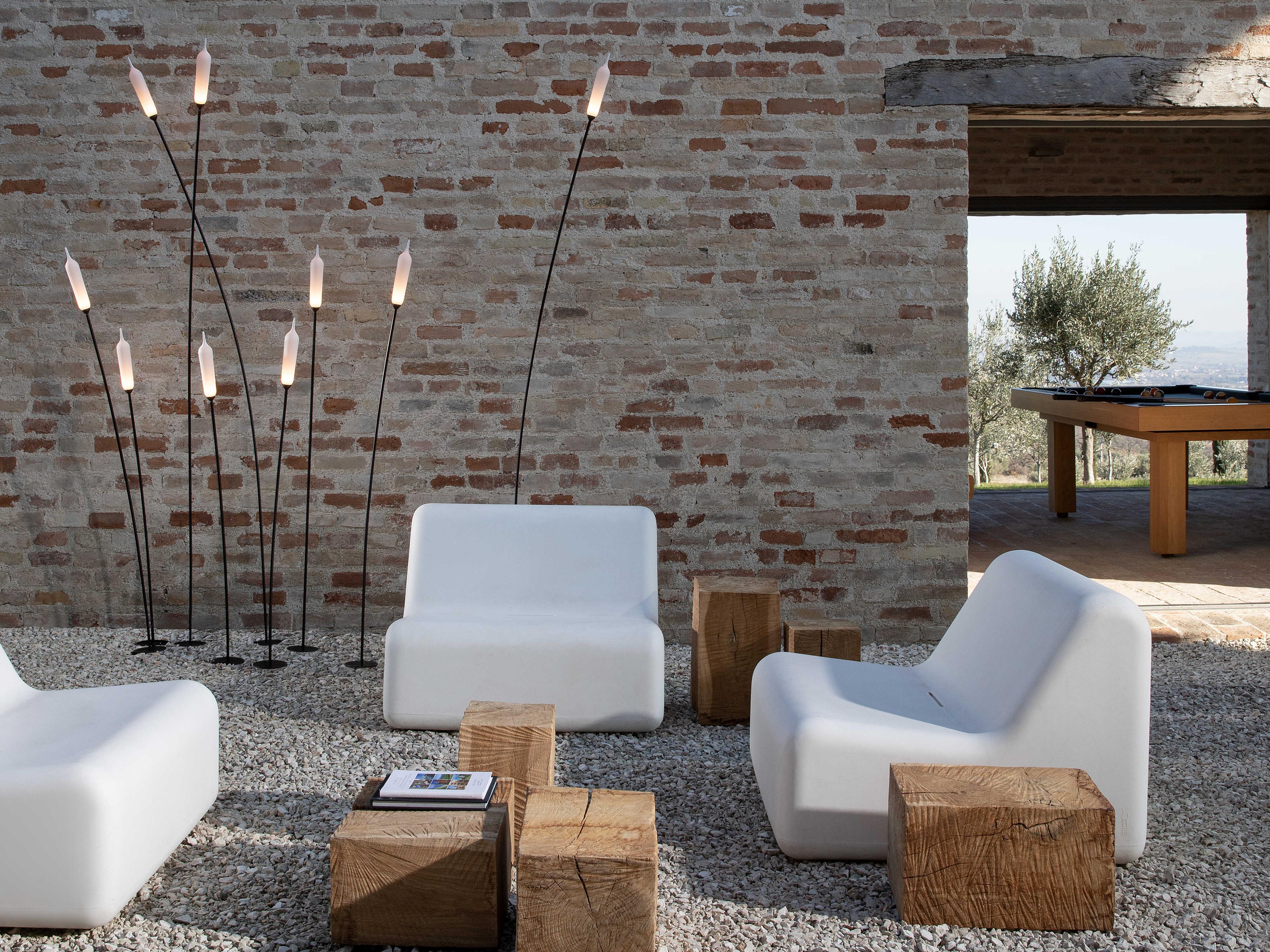 Karman Nilo Outdoor Floor Light