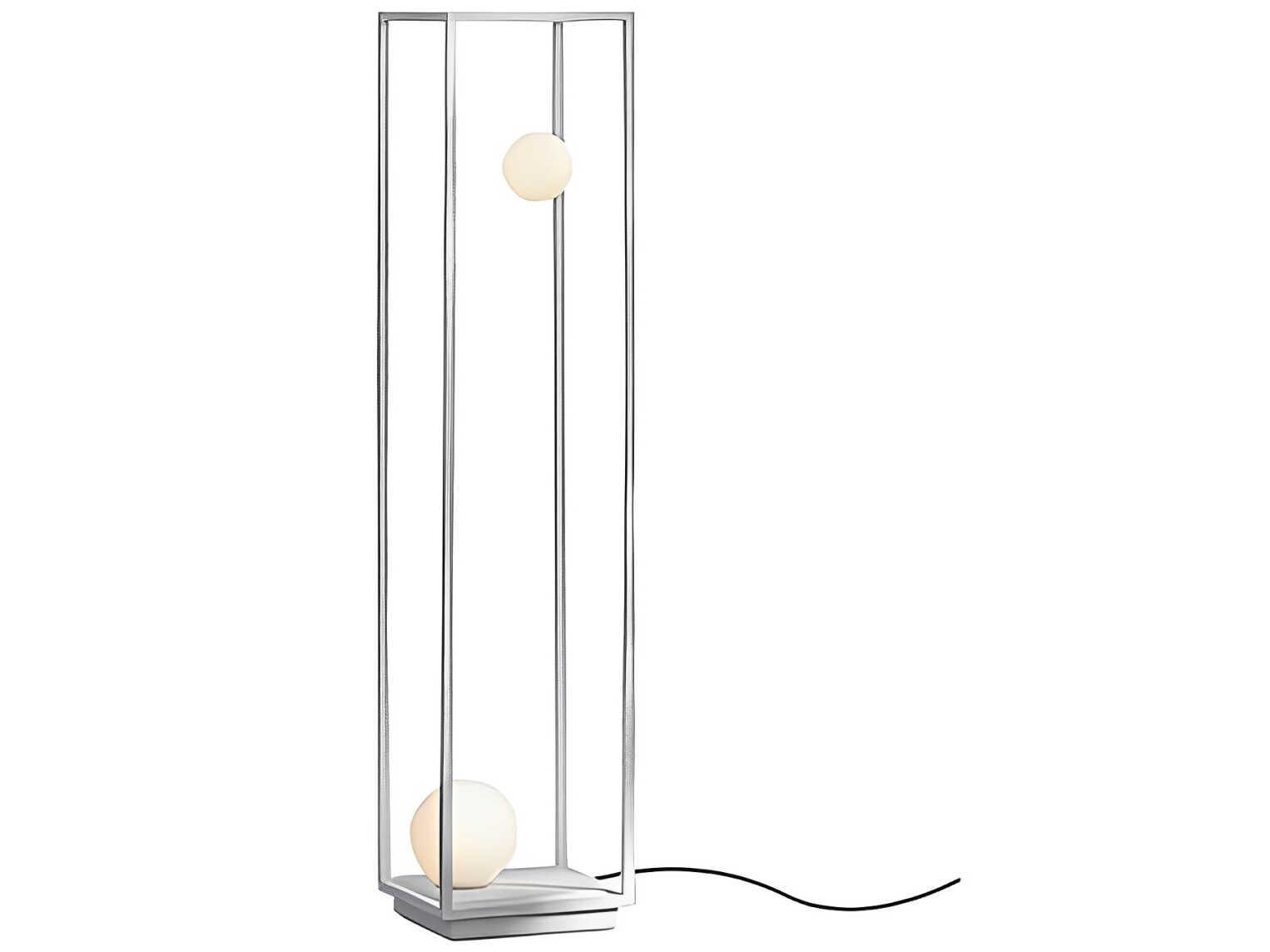 Karman Abachina White Floor Lamp