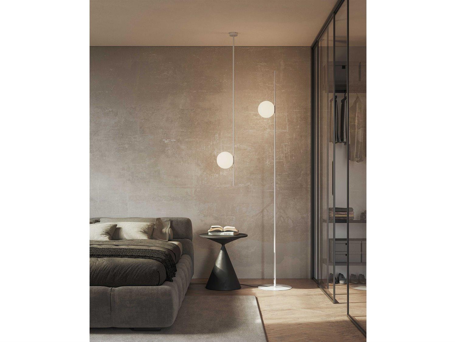 Karman Atmosphere White Floor Lamp