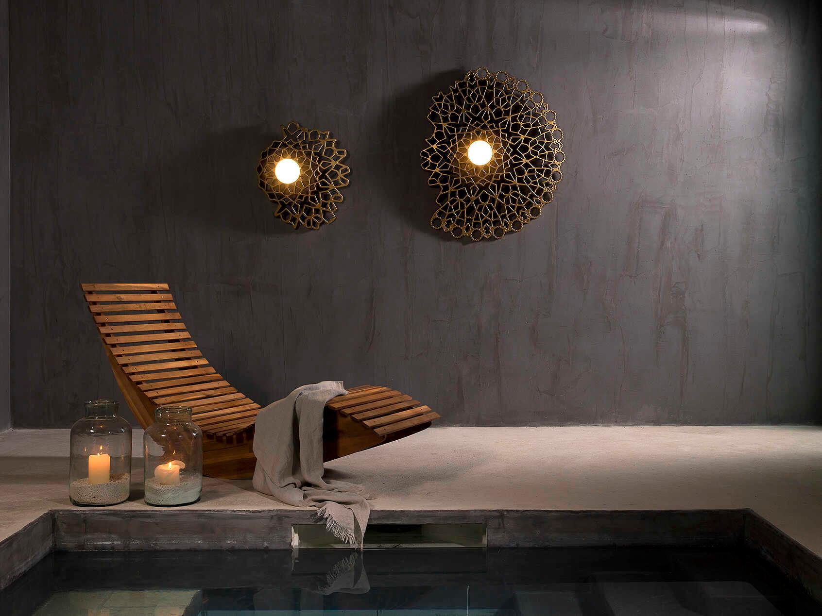 Karman Notredame Gold Wall Sconce