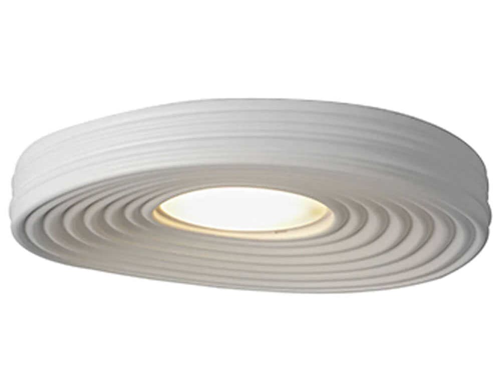Karman R.O.M.A. White Round Flush Mount