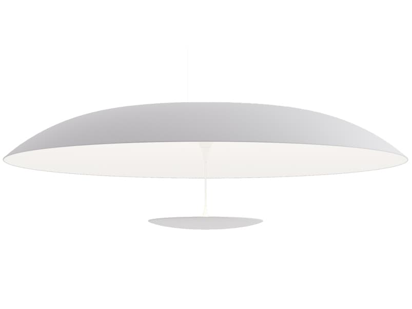 Karman Blanco Matt White Dome Flush Mount