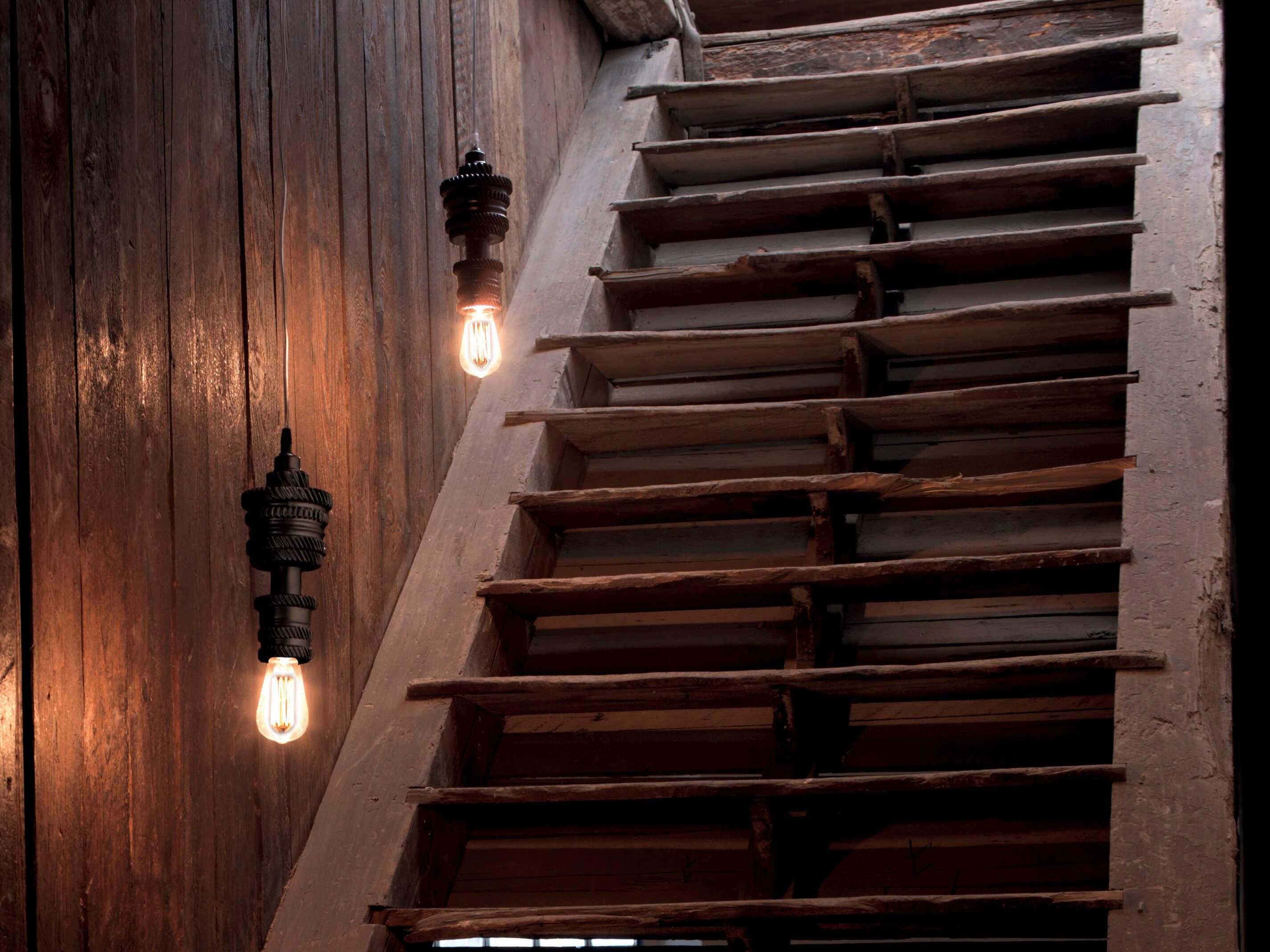 Karman Mek 1-Light Matt Black Mini Pendant