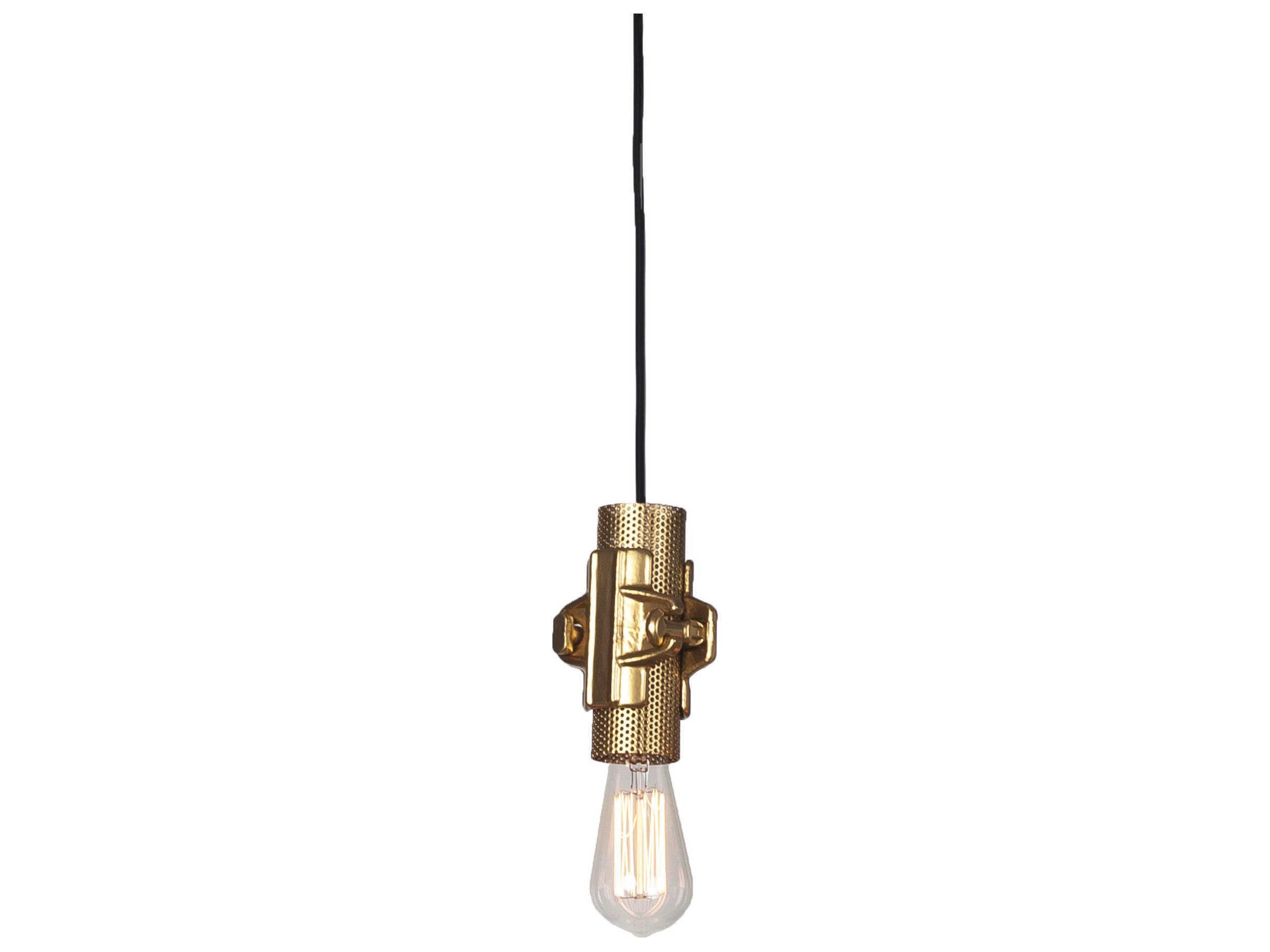 Karman Nando 1-Light Gold Mini Pendant