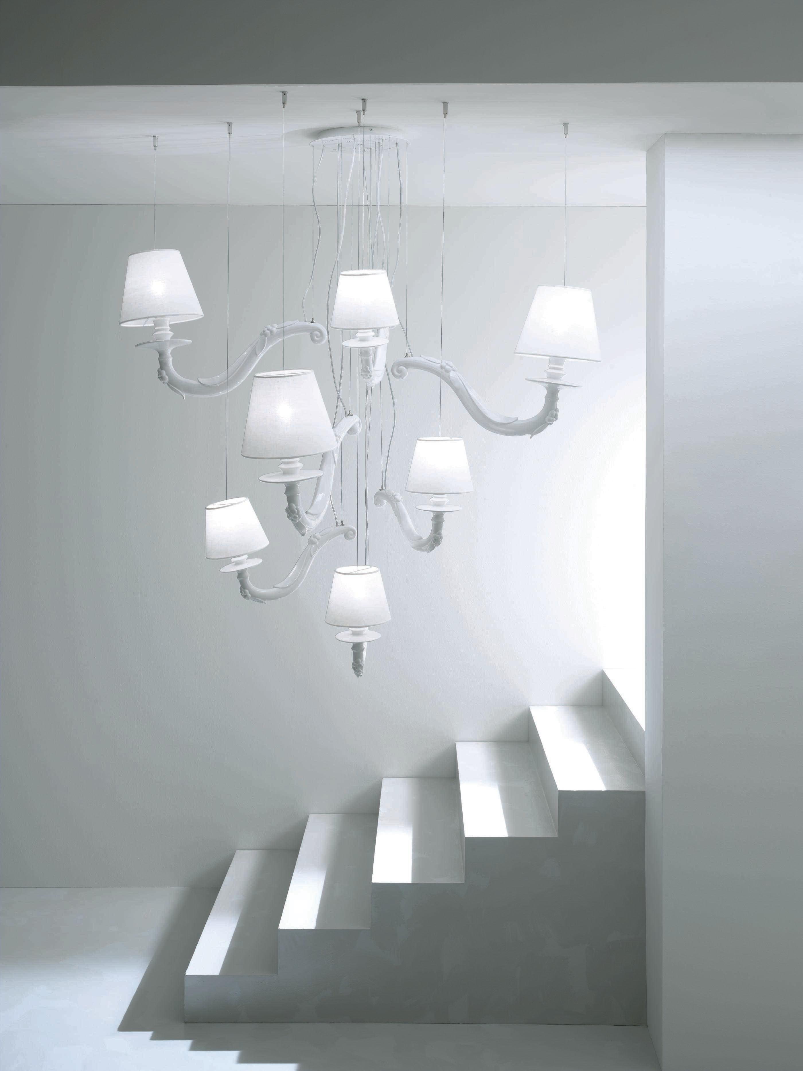 Karman Deja-vu 1-Light Matt White LED Island Pendant