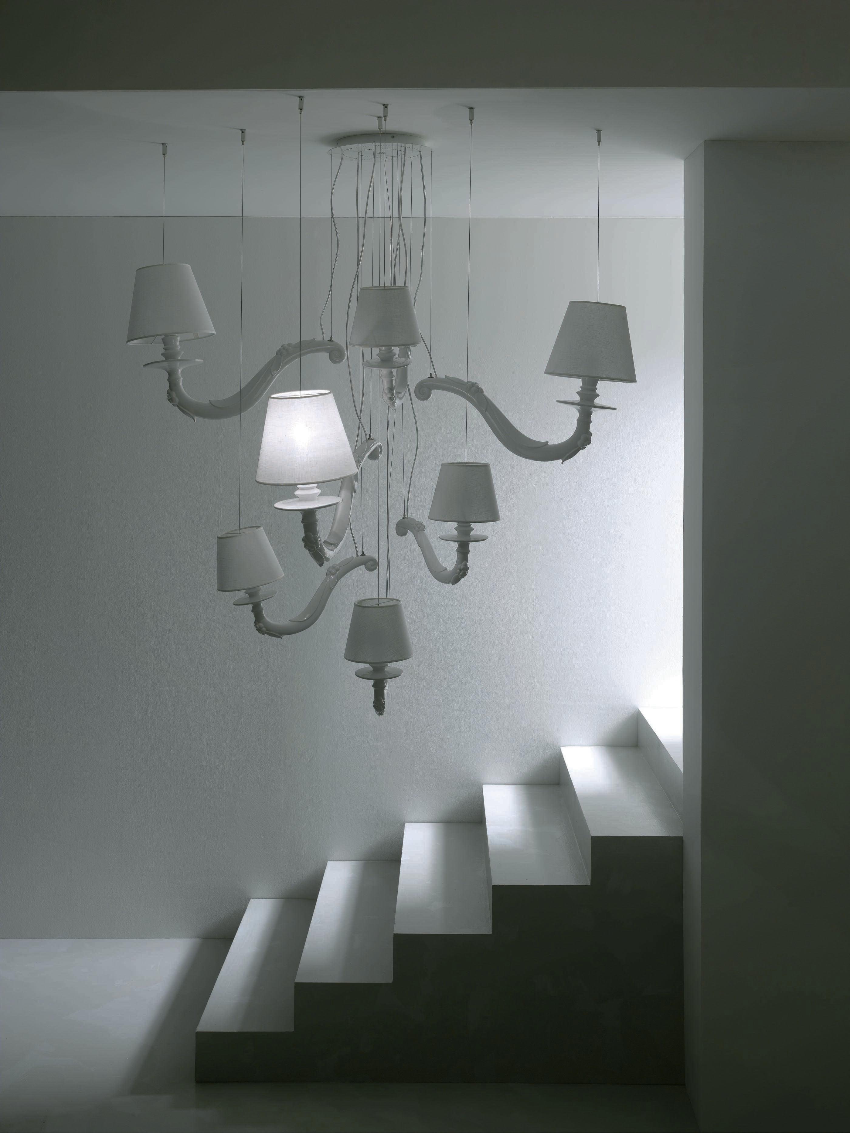 Karman Deja-vu 1-Light Matt White LED Island Pendant