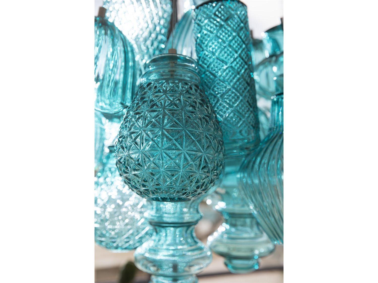 Karman Ceraunavolta 3-Light Tiffany Blue Pendant