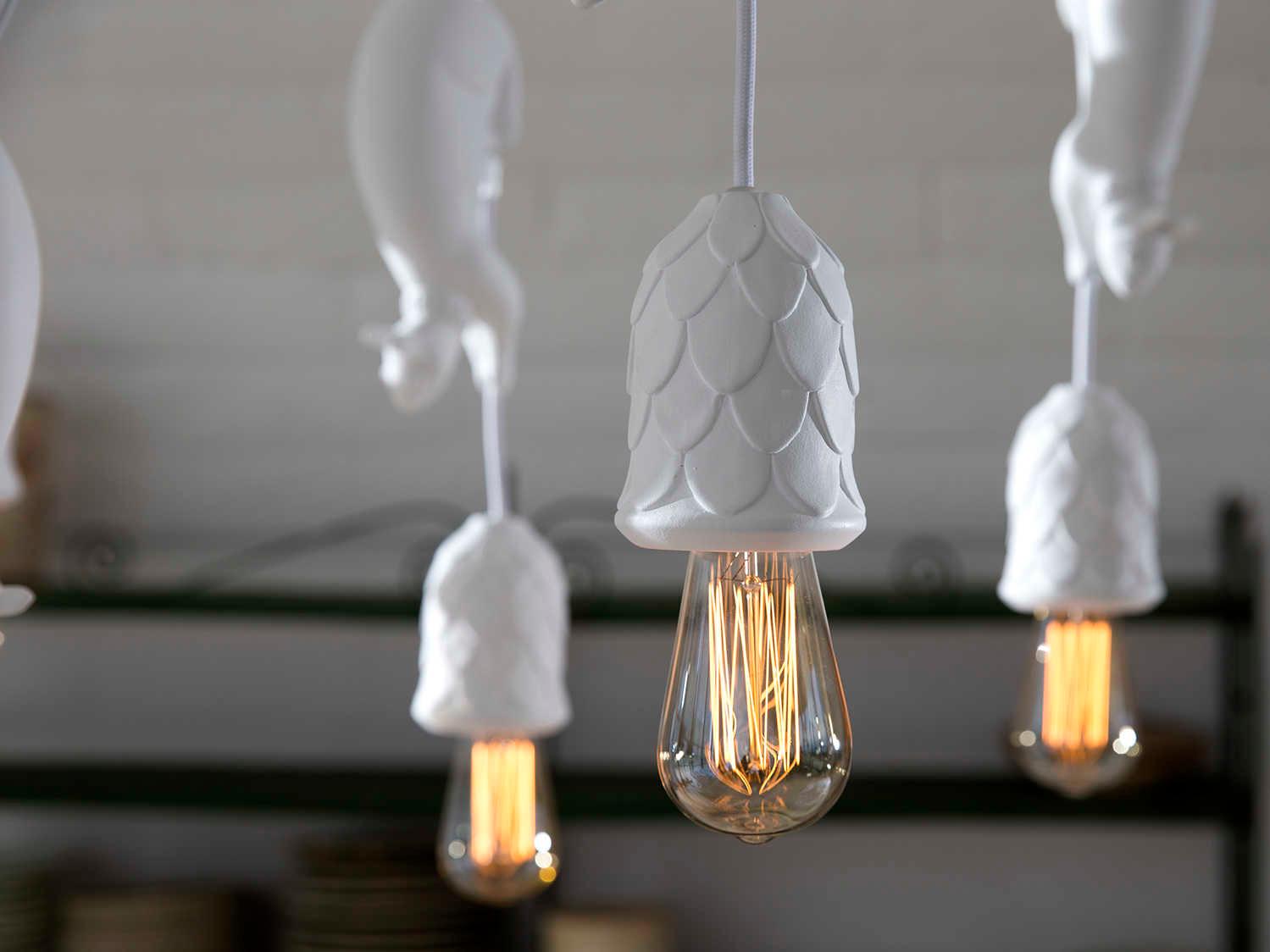 Karman Sherwood 1-Light Matt White LED Mini Pendant