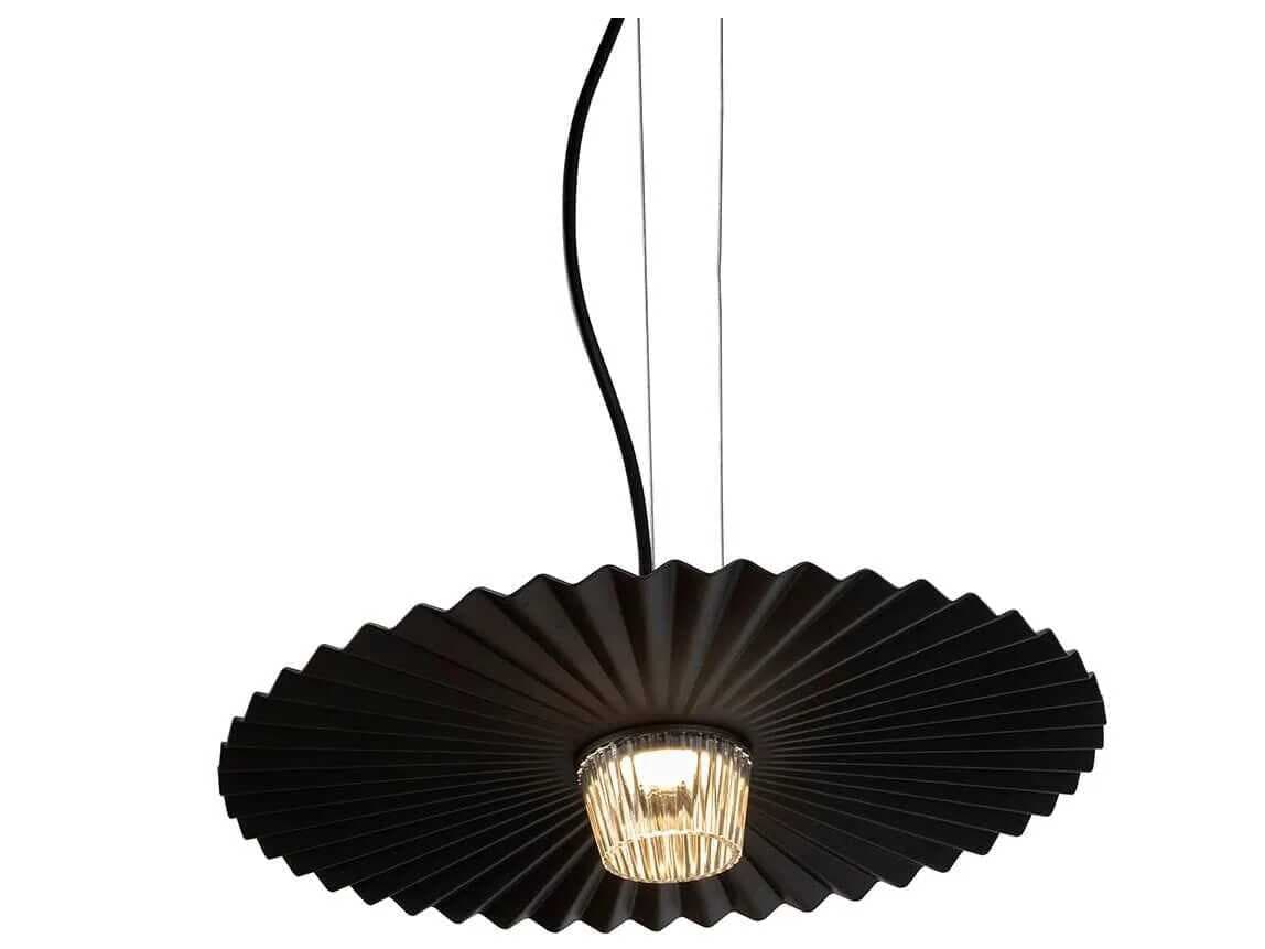 Karman Gonzaga Black Round Pendant