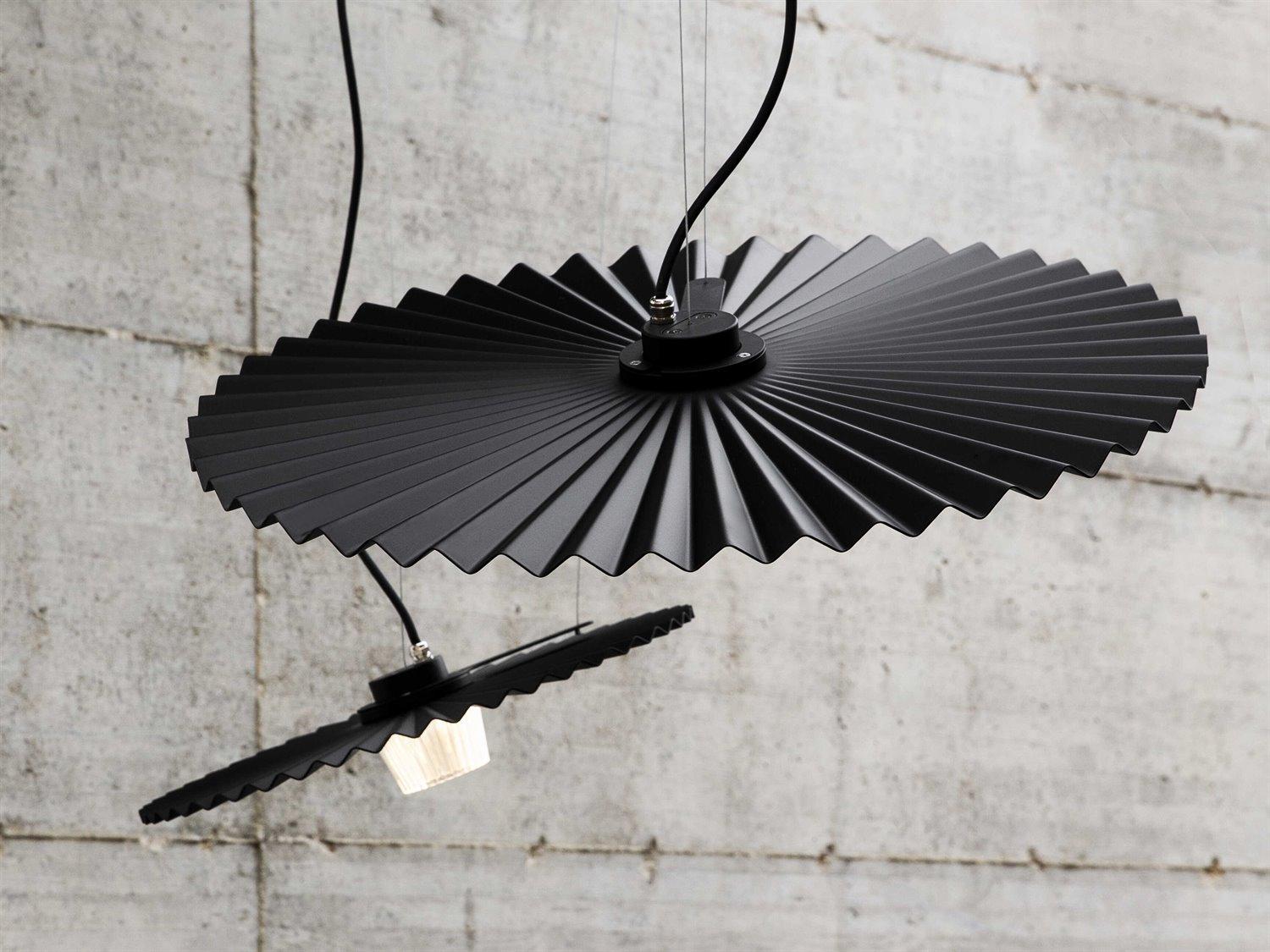 Karman Gonzaga Black Round Pendant