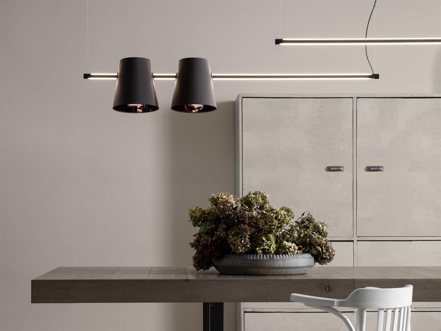 Karman Cupido Black Linear Island Pendant