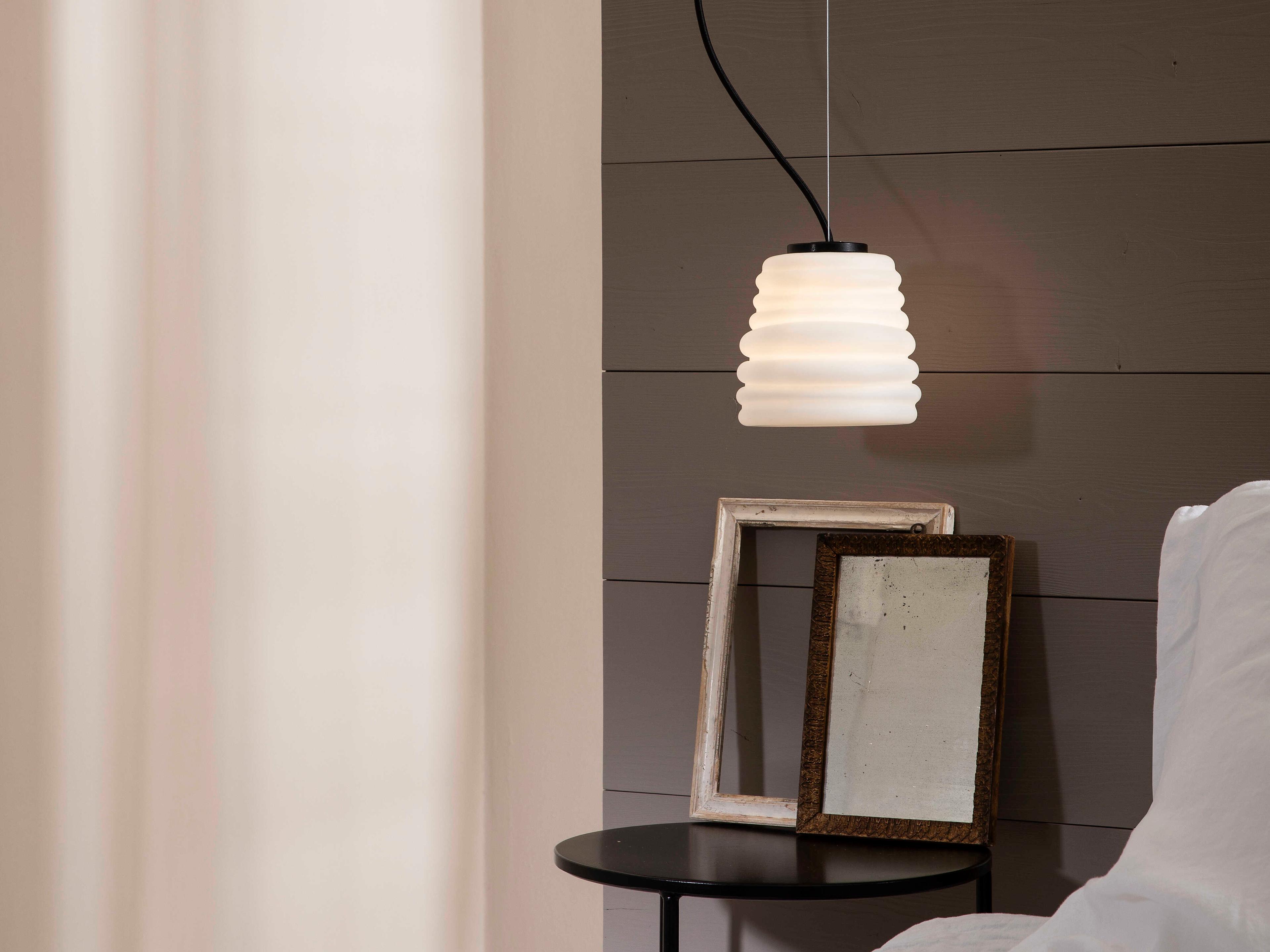 Karman Bibendum 1-Light White Mini Pendant