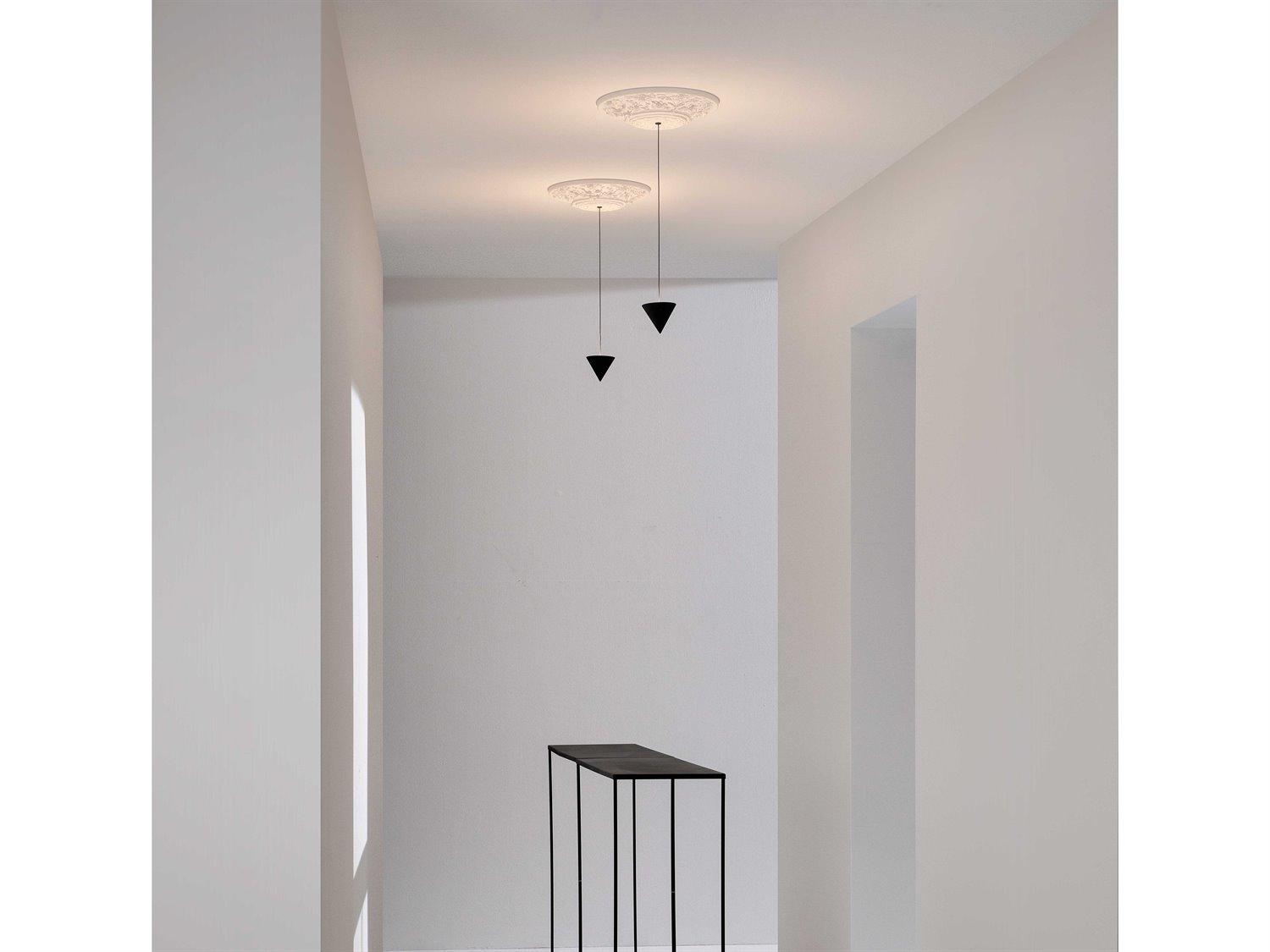 Karman Moonbloom Black White Pendant