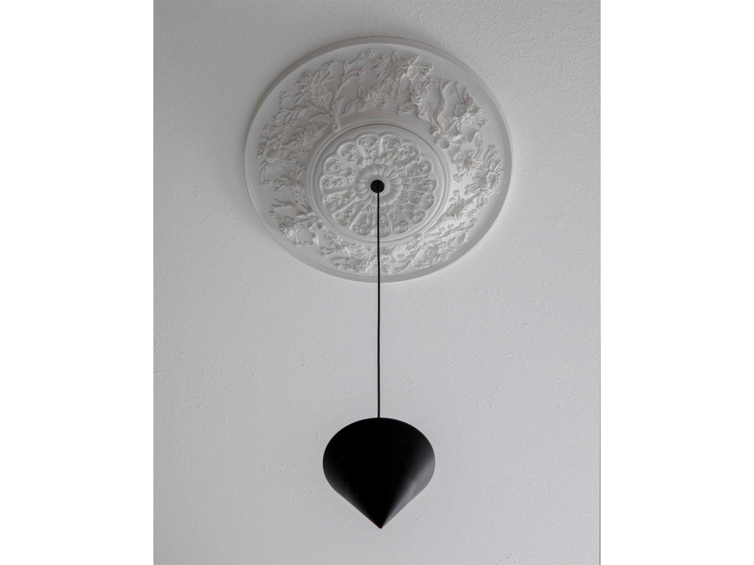 Karman Moonbloom Black White Pendant