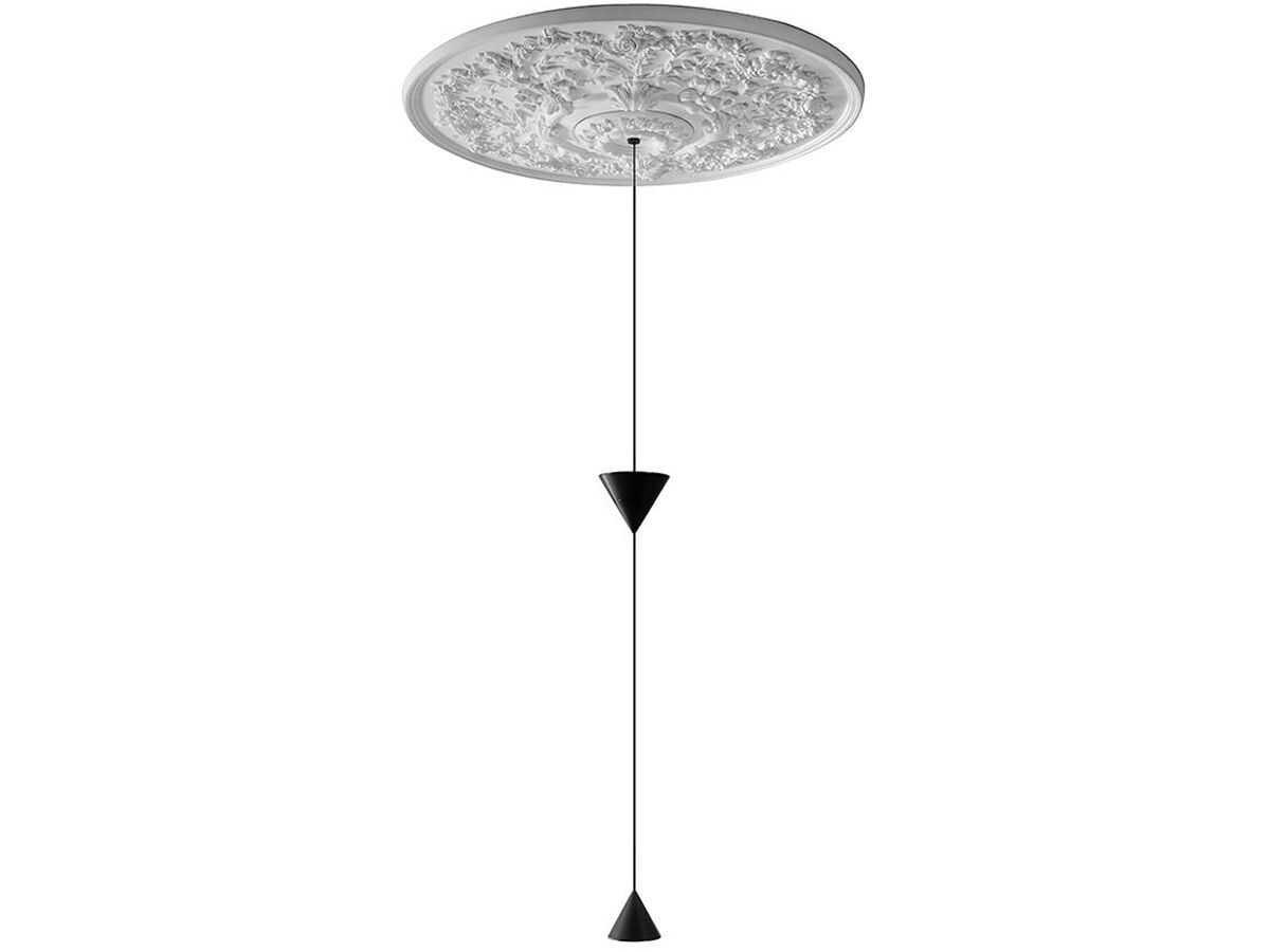 Karman Moonbloom Black White Pendant
