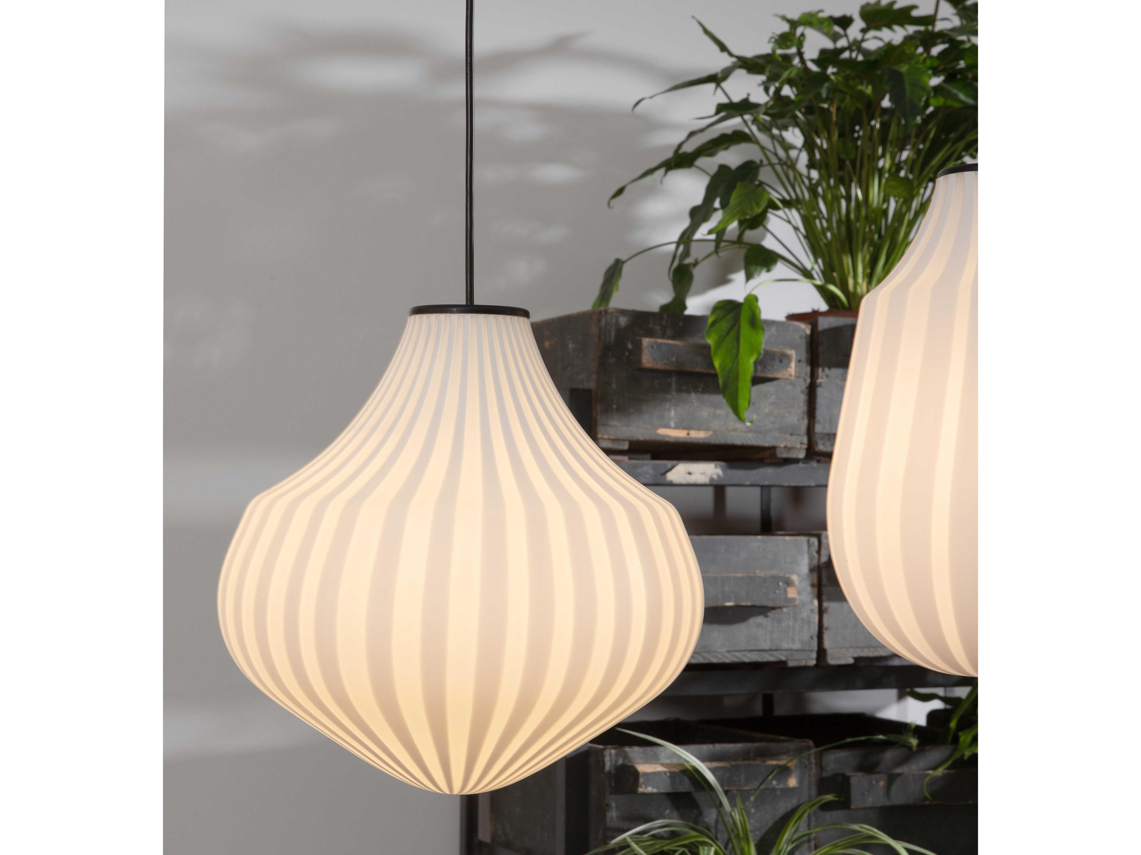 Karman Circus 1-Light White Pendant