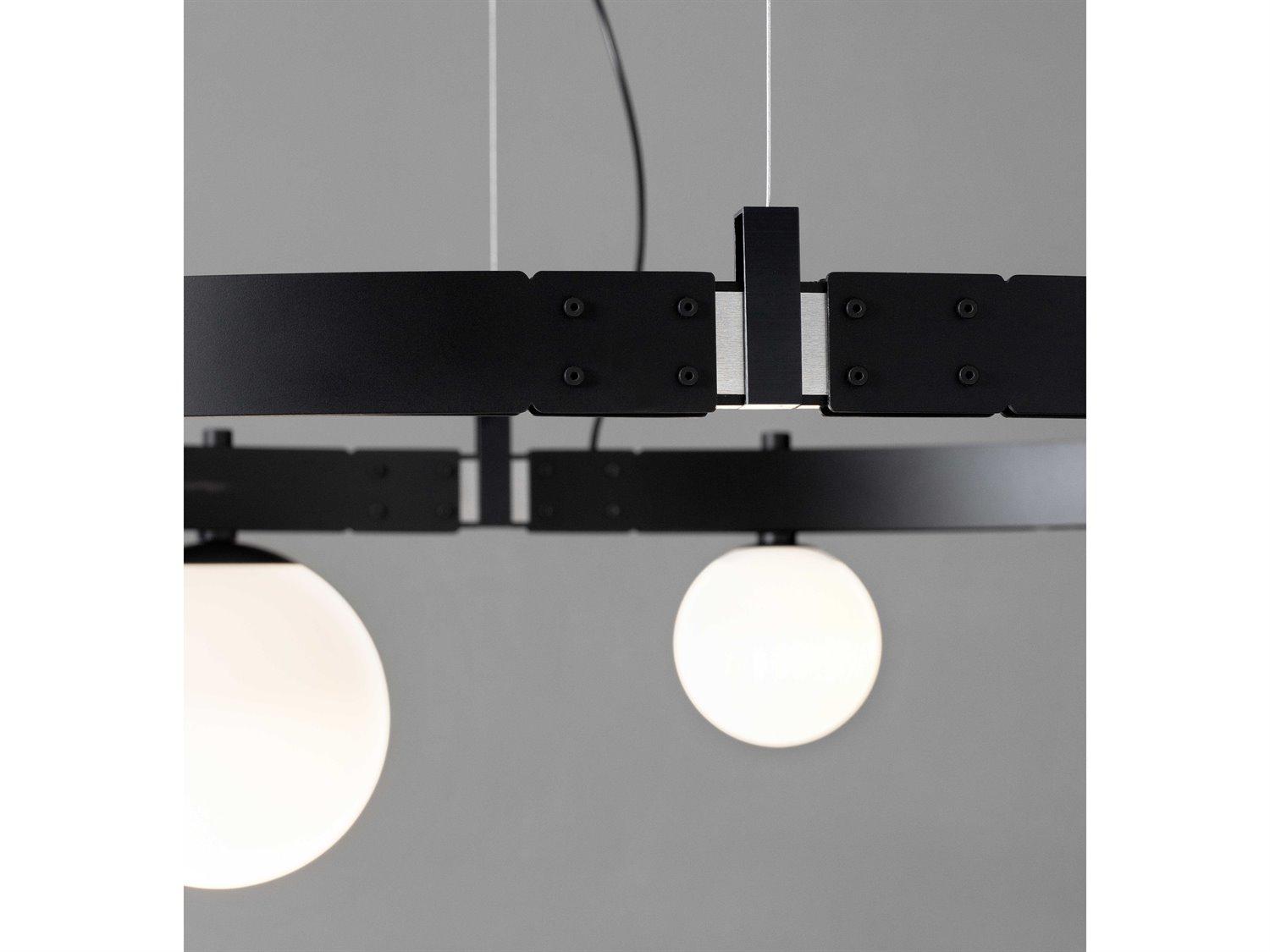 Karman Stant Black Round Pendant