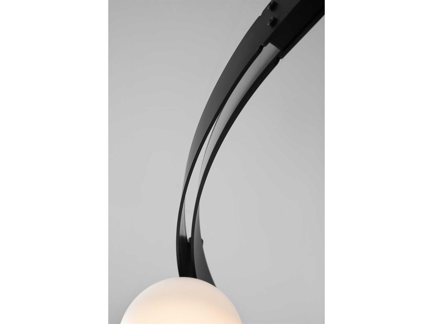 Karman Stant Black Round Pendant