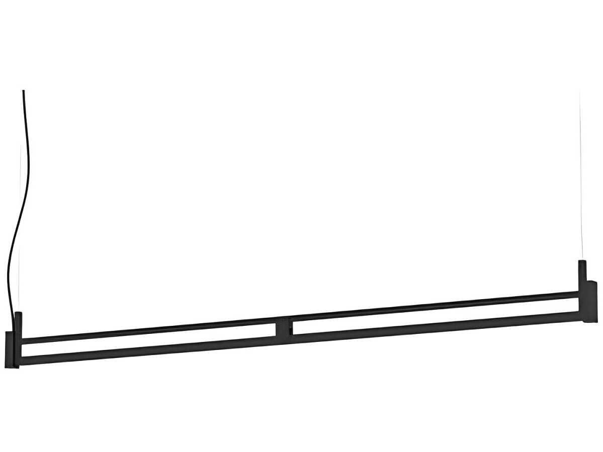Karman Airtek One Matt Black Linear Island Pendant