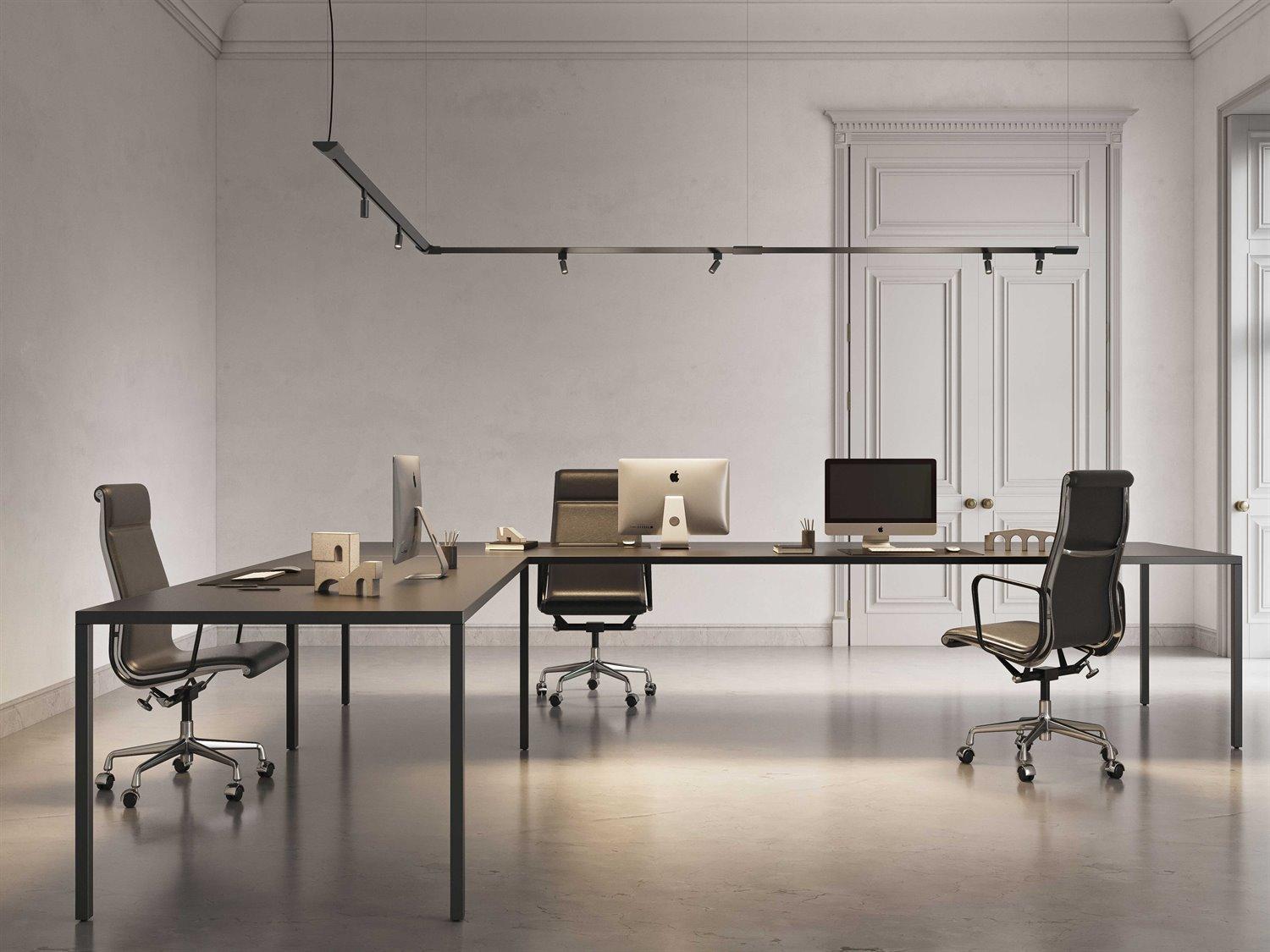 Karman Turn It Black Linear Island Pendant