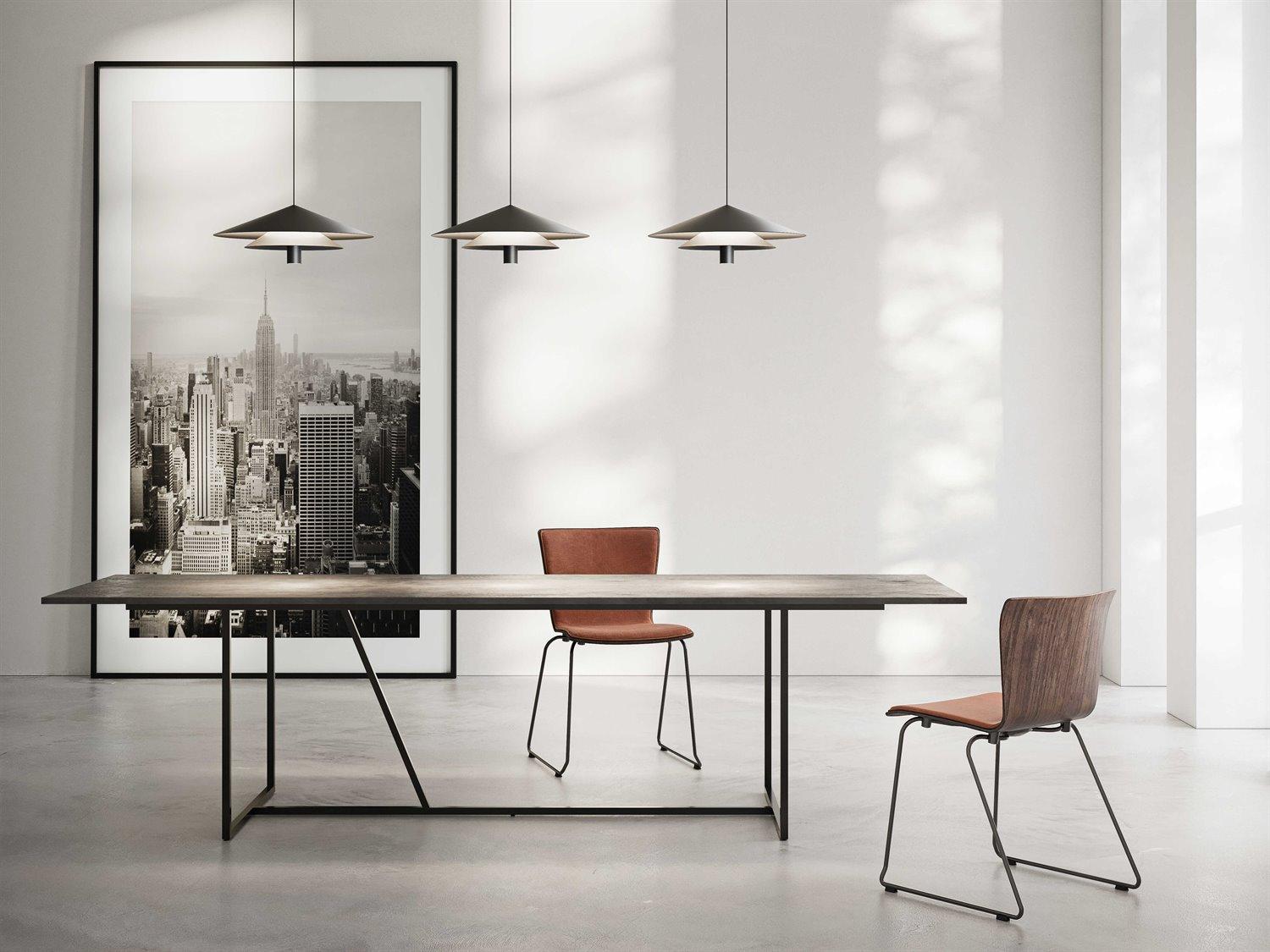 Karman Asso Matt Black White Pendant