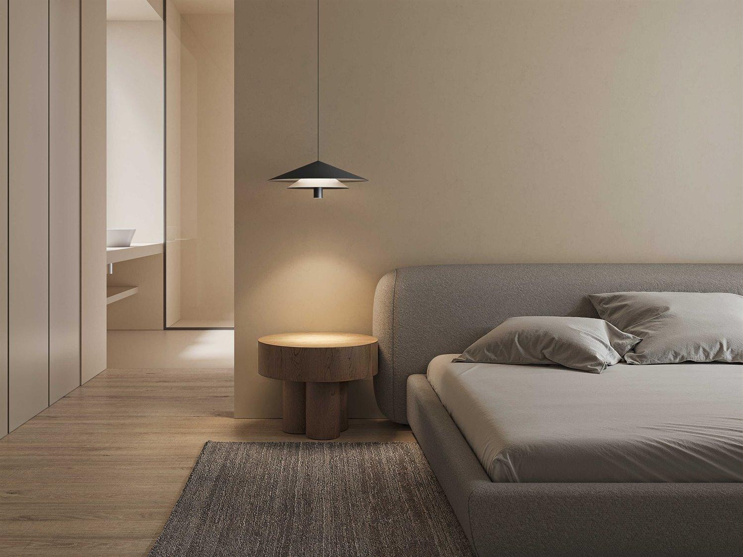 Karman Asso Matt Black White Pendant