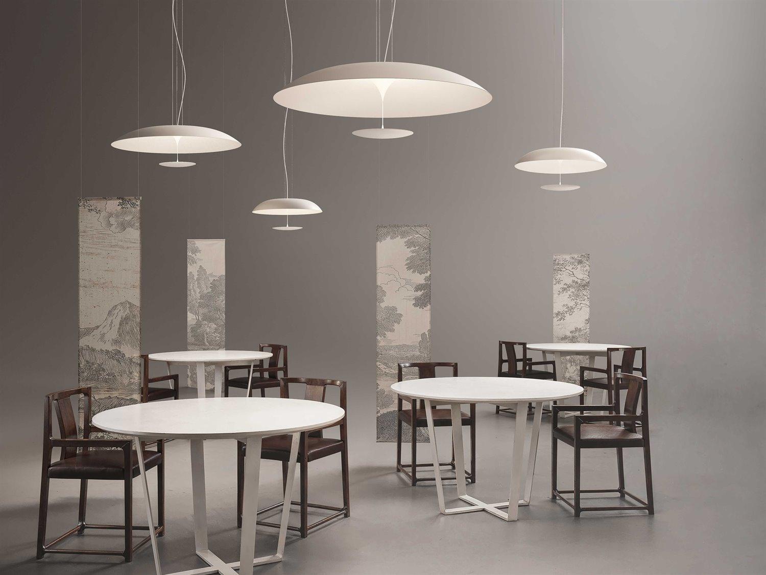 Karman Blanco Matt White Dome Pendant