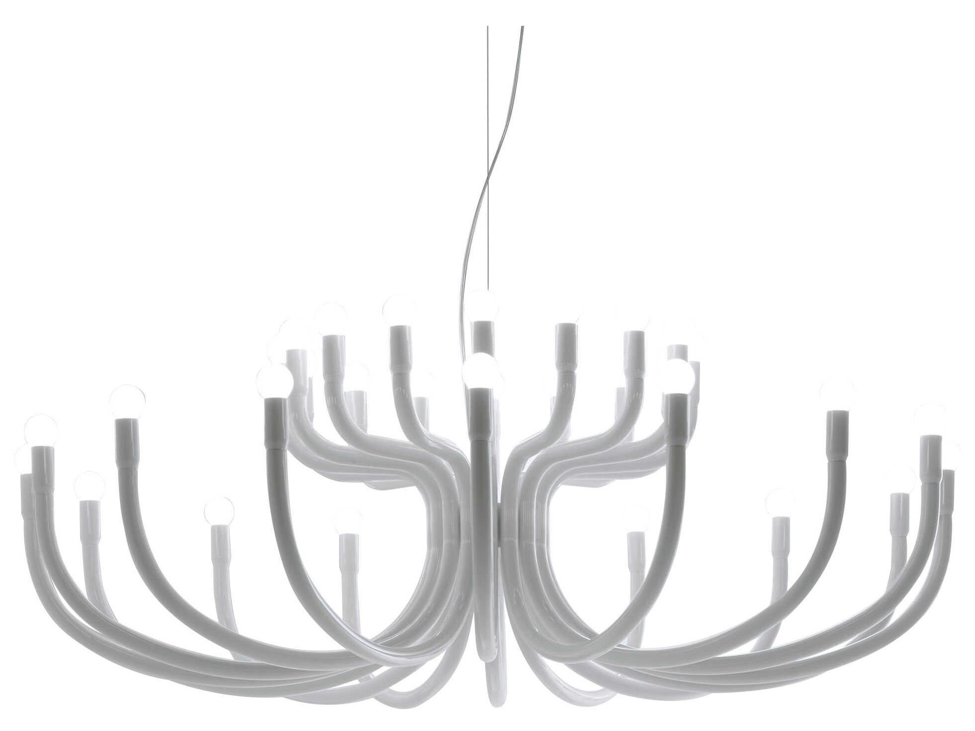 Karman Snoob 32-Light White Chandelier