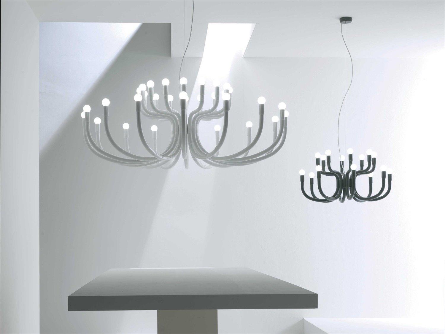 Karman Snoob 16-Light Black Chandelier