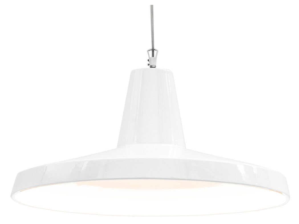 Karman Gangster 1-Light White Round Pendant