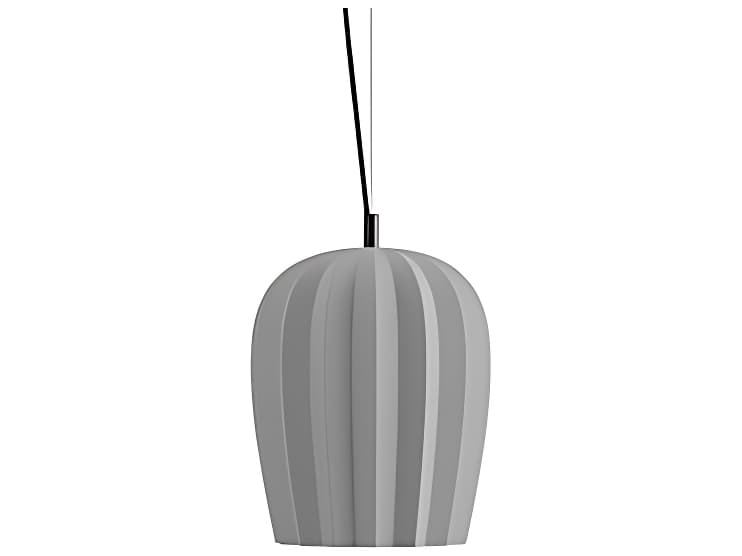 Karman Sahara 1-Light Grey Mini Pendant