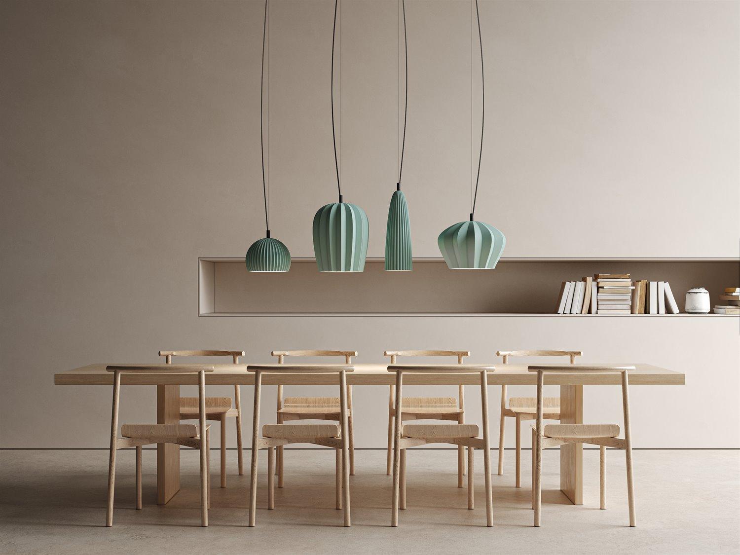 Karman Sahara 1-Light Sage Green Mini Pendant