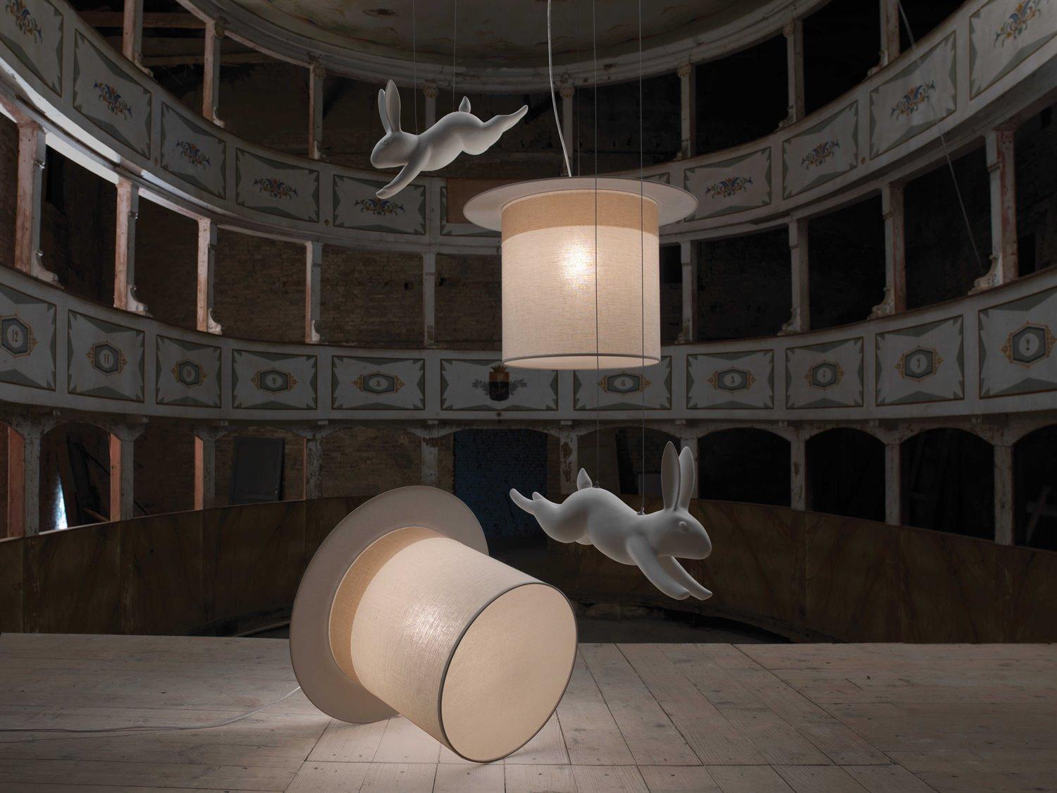 Karman Wow 1-Light White Cylinder Pendant