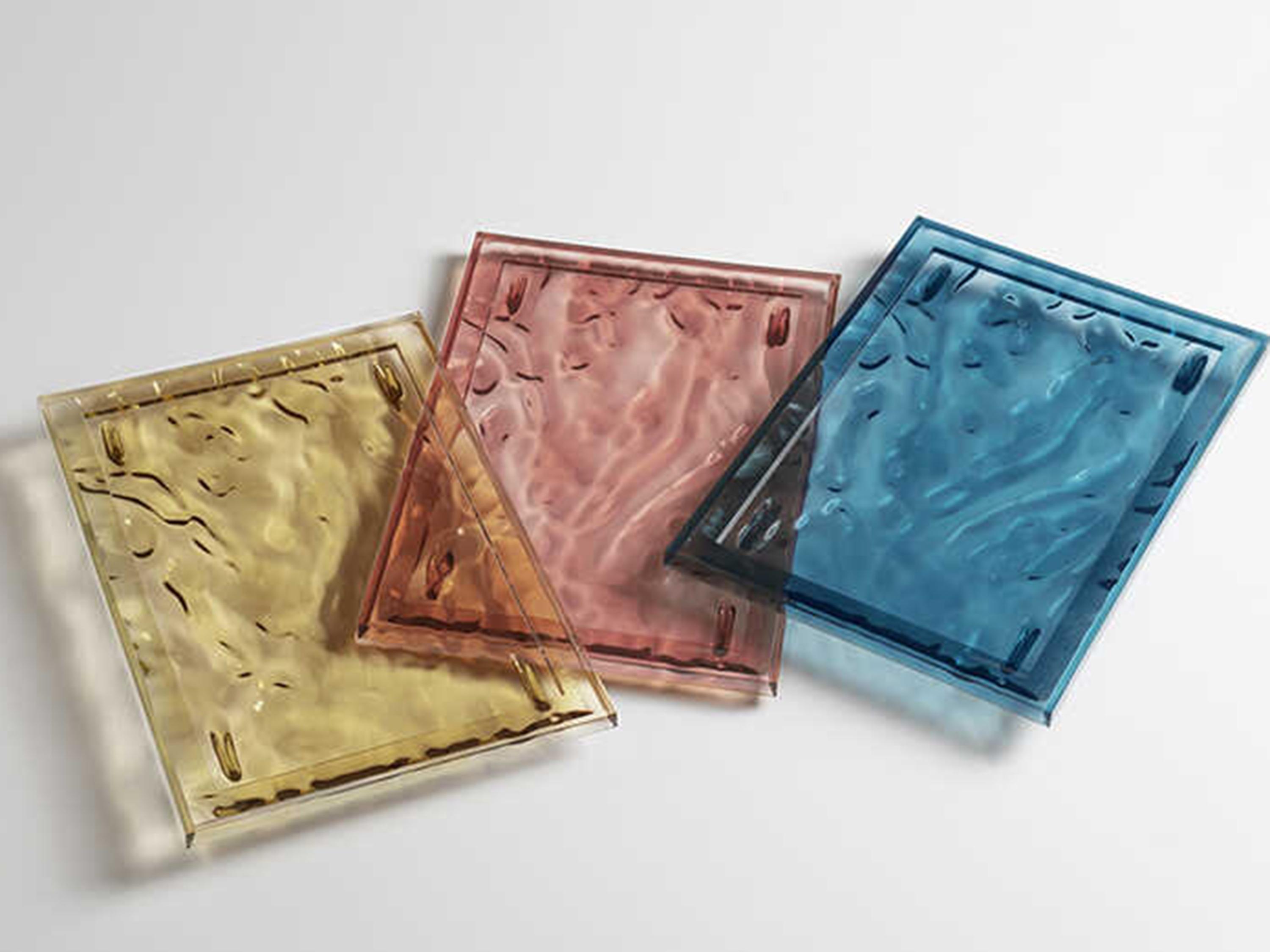 Kartell Outdoor Dune Transparent Green 18'' Small Tray