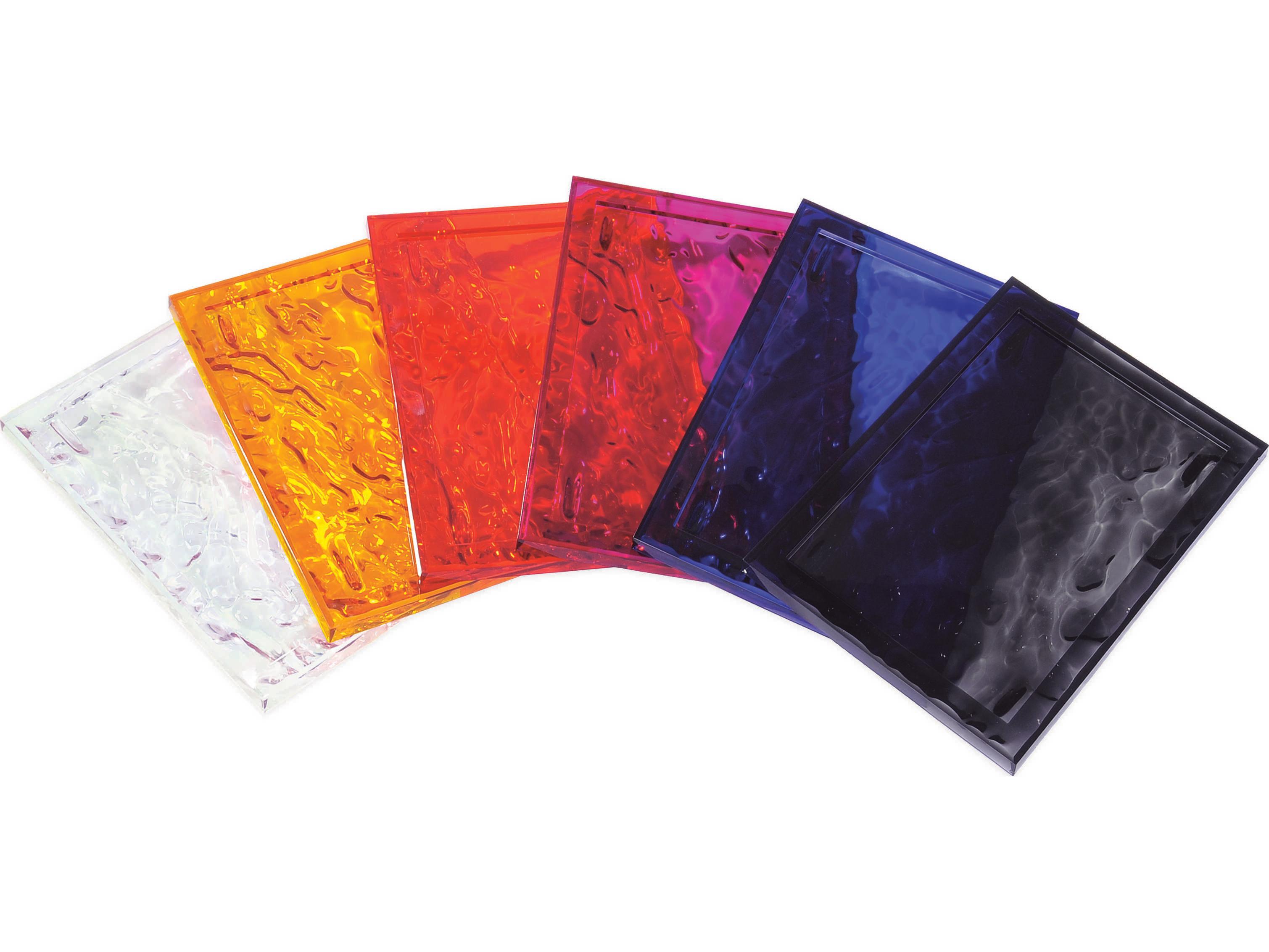 Kartell Outdoor Dune Transparent Smoke 18'' Small Tray