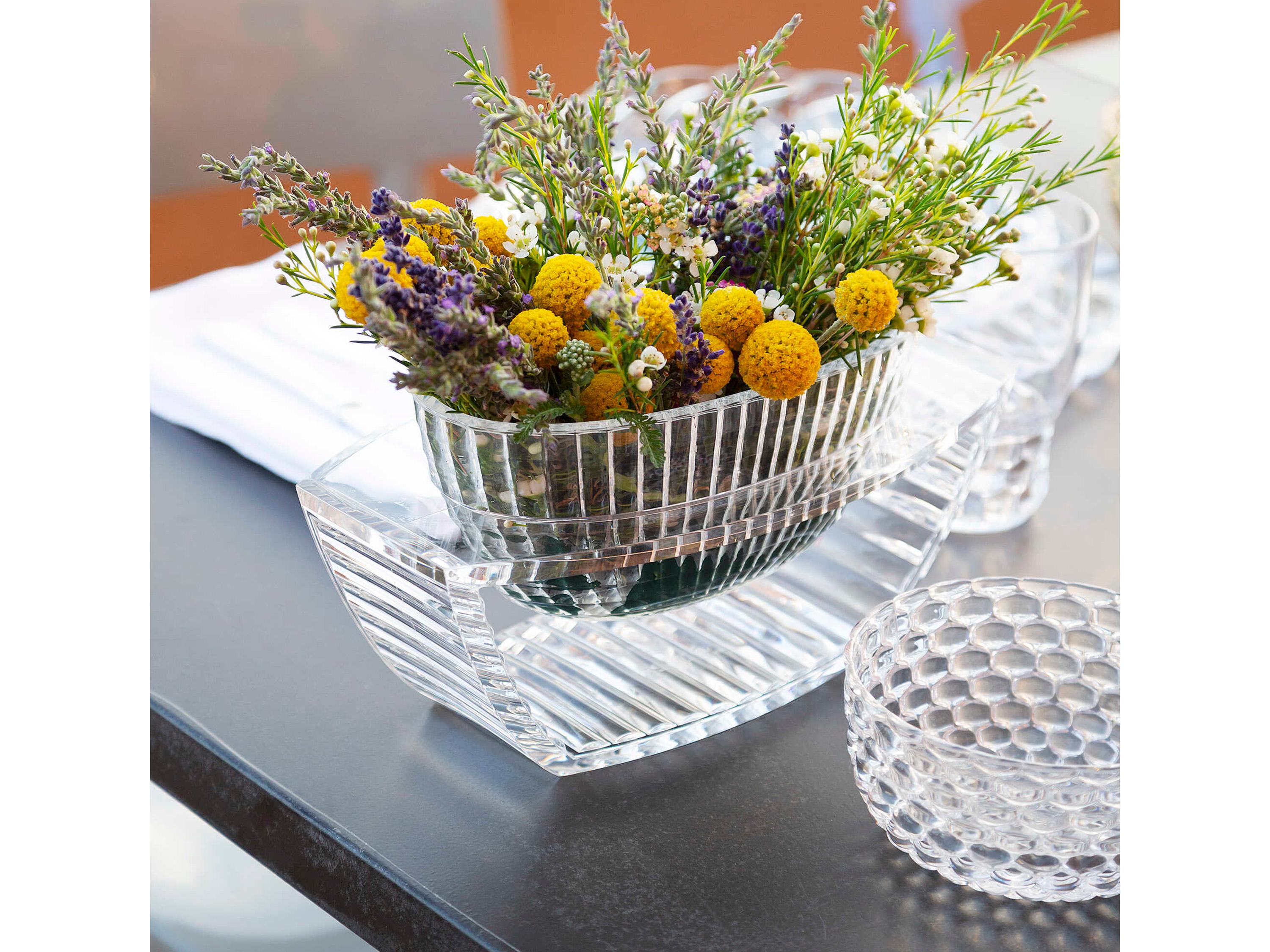 Kartell Outdoor U Shine Crystal Transparent 6'' Vase