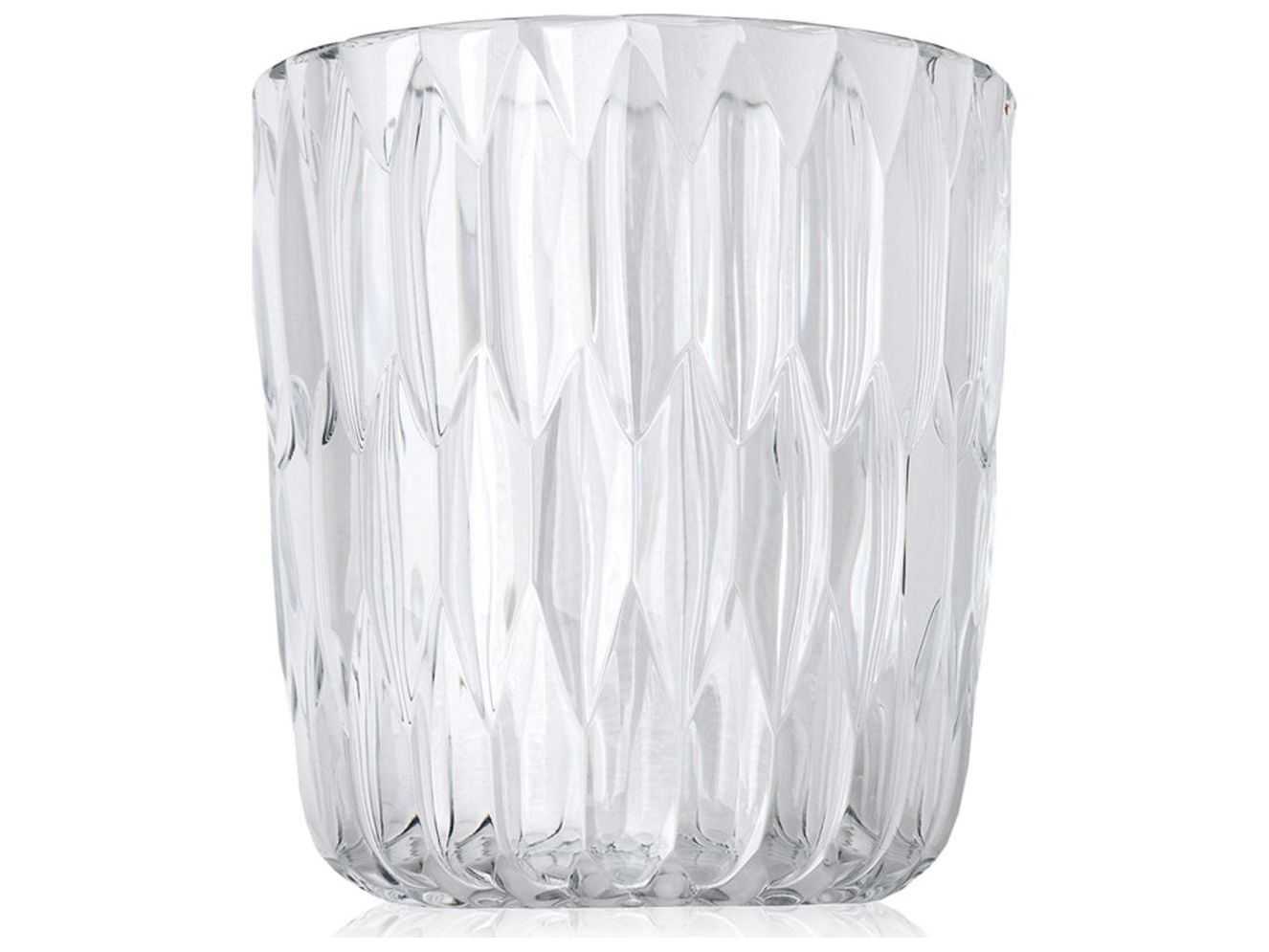 Kartell Outdoor Jelly Transparent Crystal 9'' Vase
