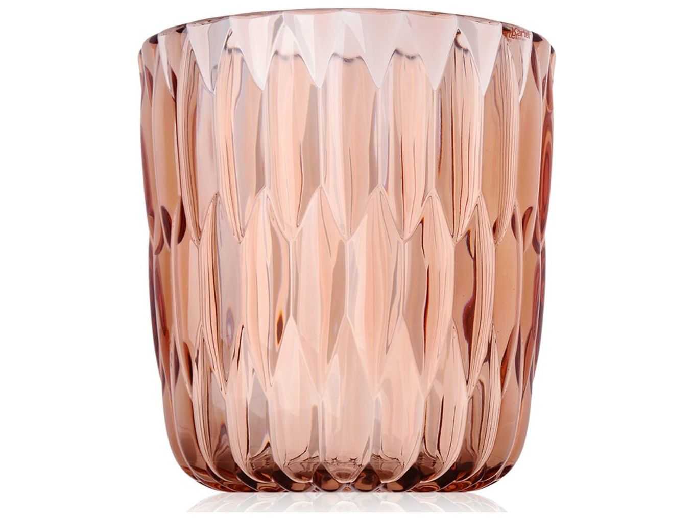 Kartell Outdoor Jelly Transparent Pink 9'' Vase