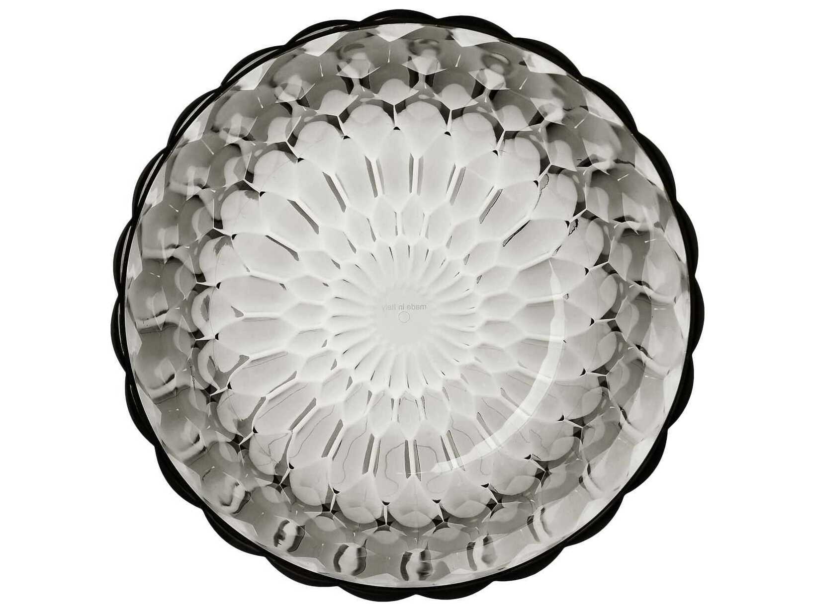 Kartell Outdoor Jelly Transparent Smoke 9'' Vase