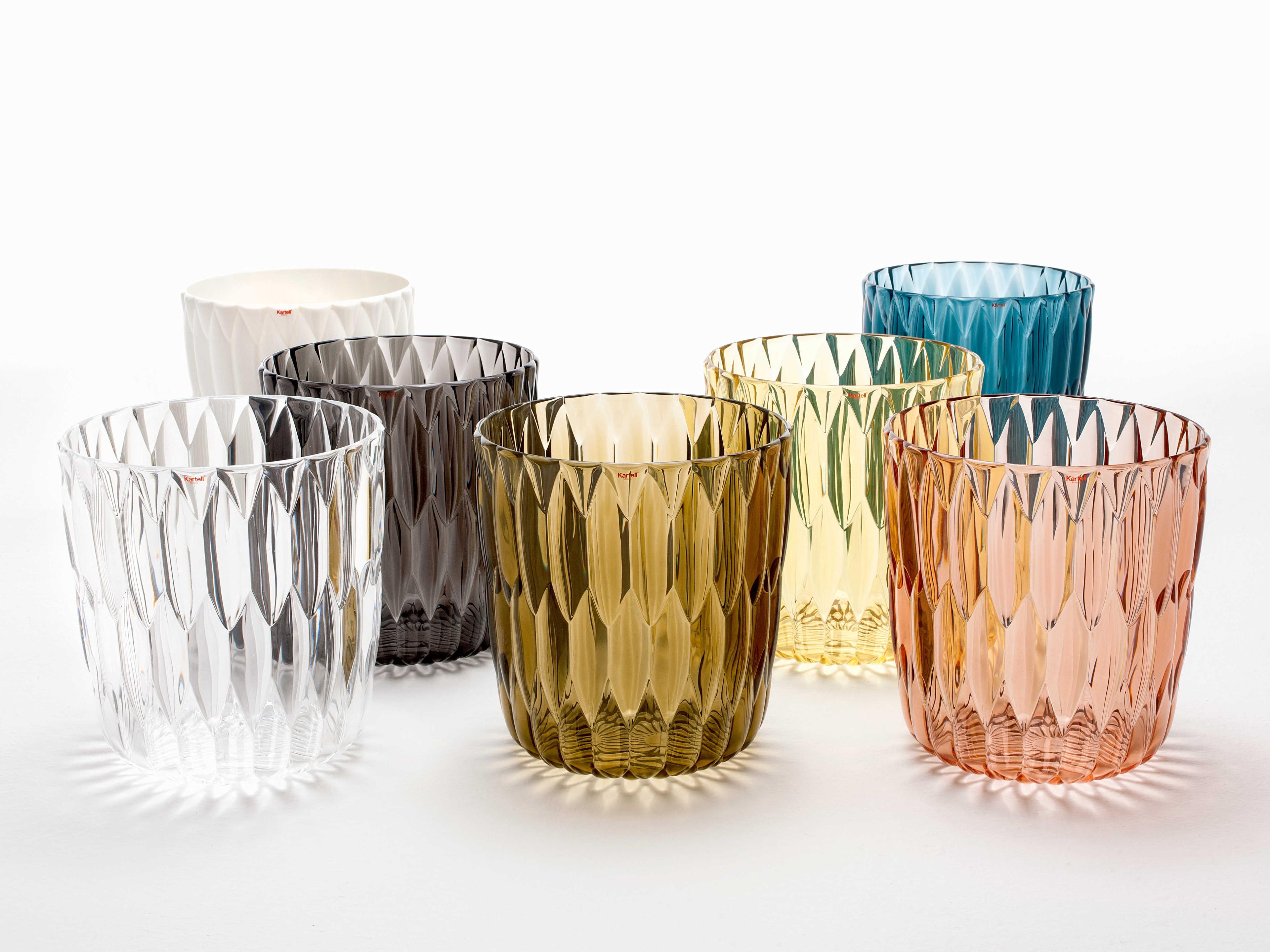 Kartell Outdoor Jelly Transparent Smoke 9'' Vase