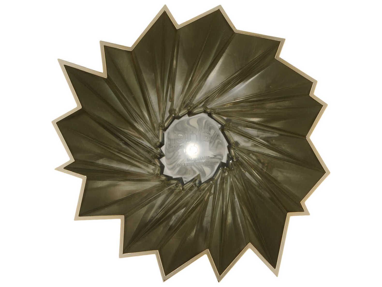 Kartell Outdoor Shanghai Gold Mettallic 14'' Vase