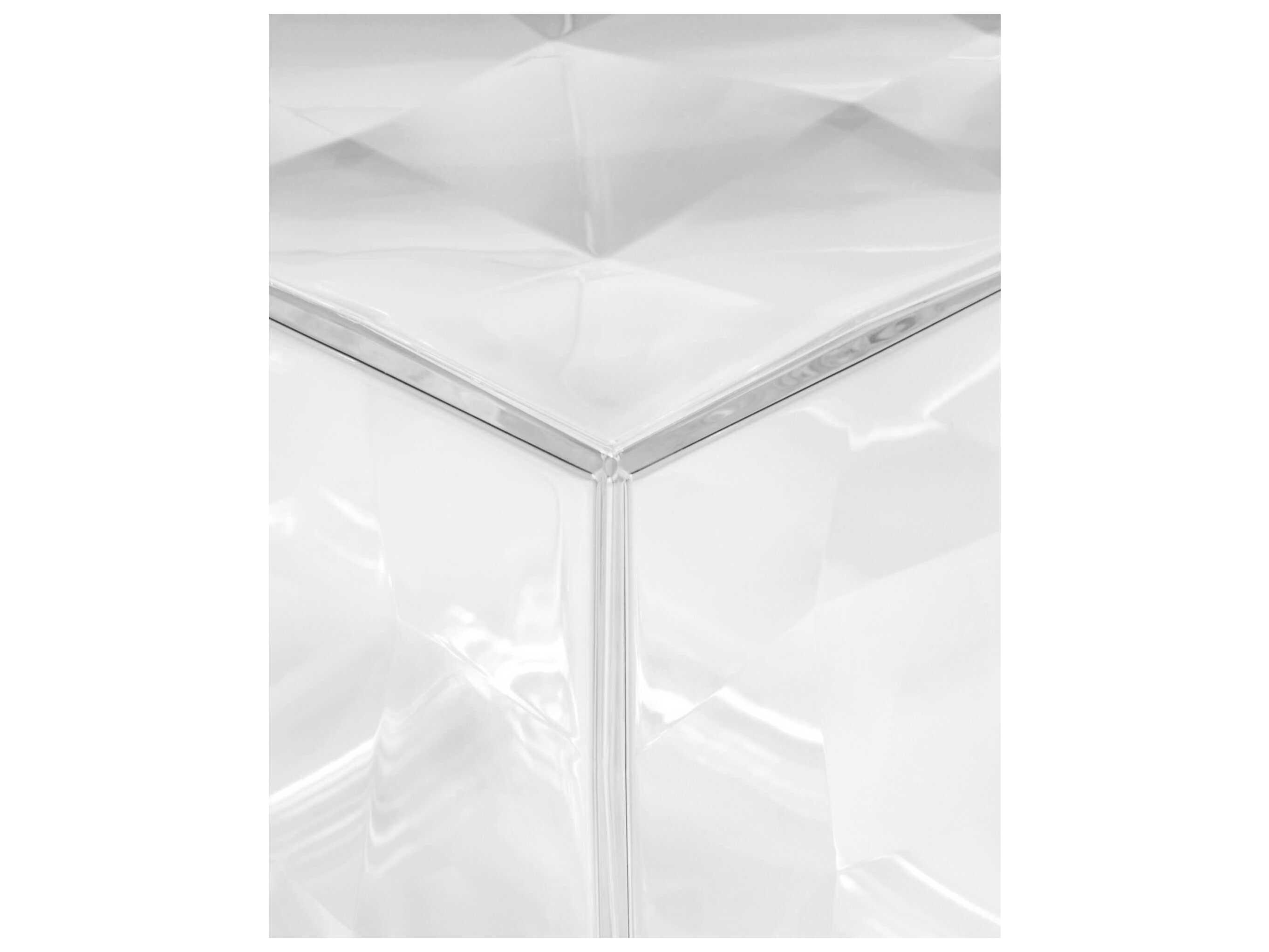 Kartell Outdoor Optic Crystal Transparent Container Cube without Door