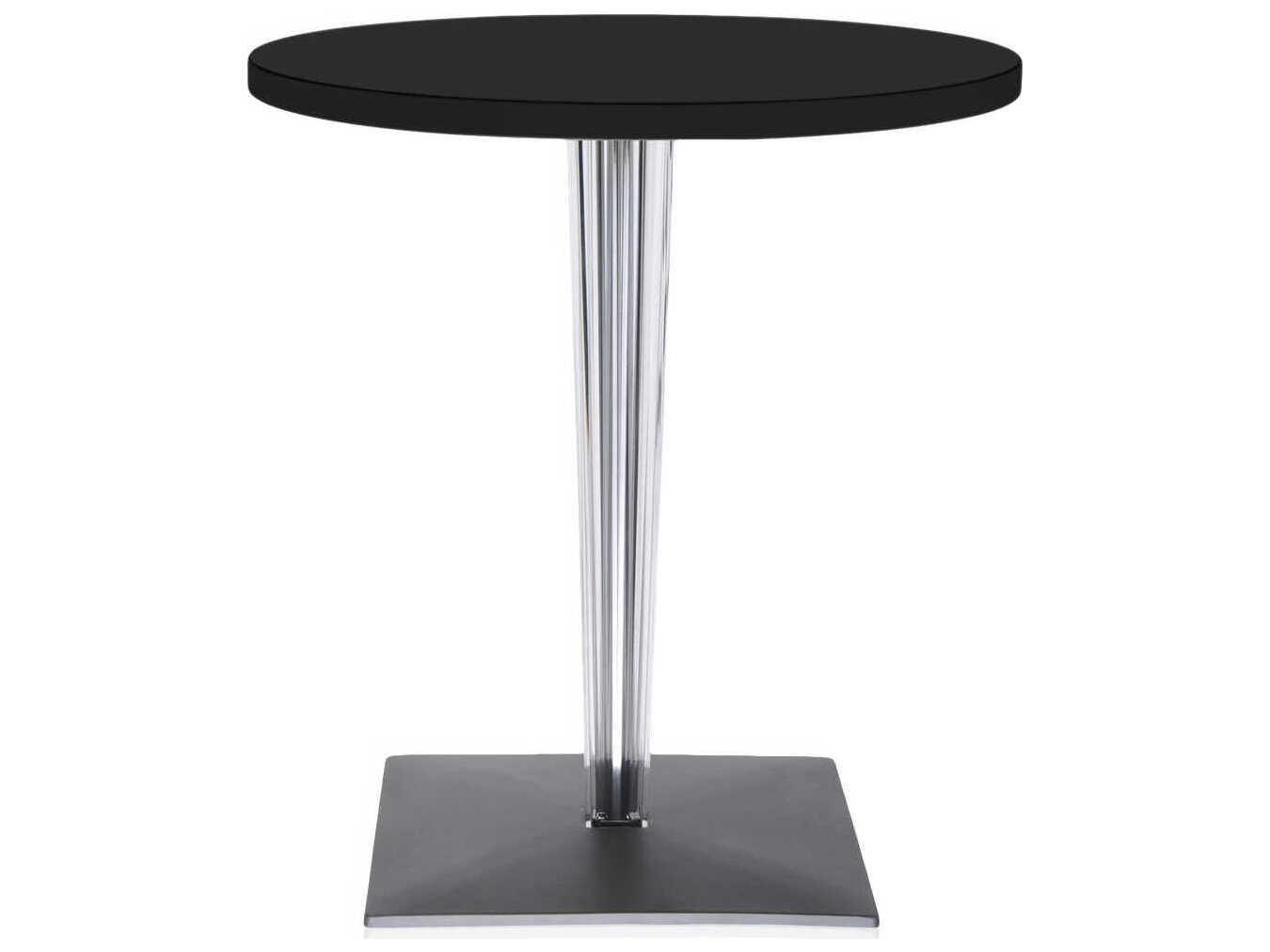 Kartell Outdoor Toptop Black Round Dining Table