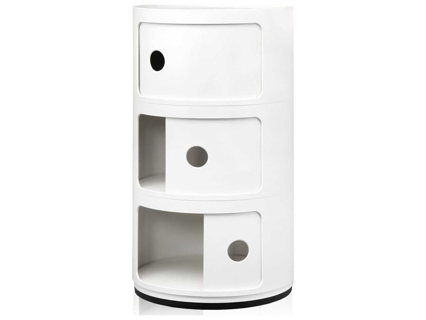 Kartell Outdoor Componibili White Storage Rack