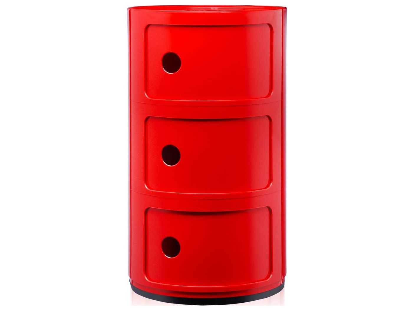 Kartell Outdoor Componibili Red Storage Rack