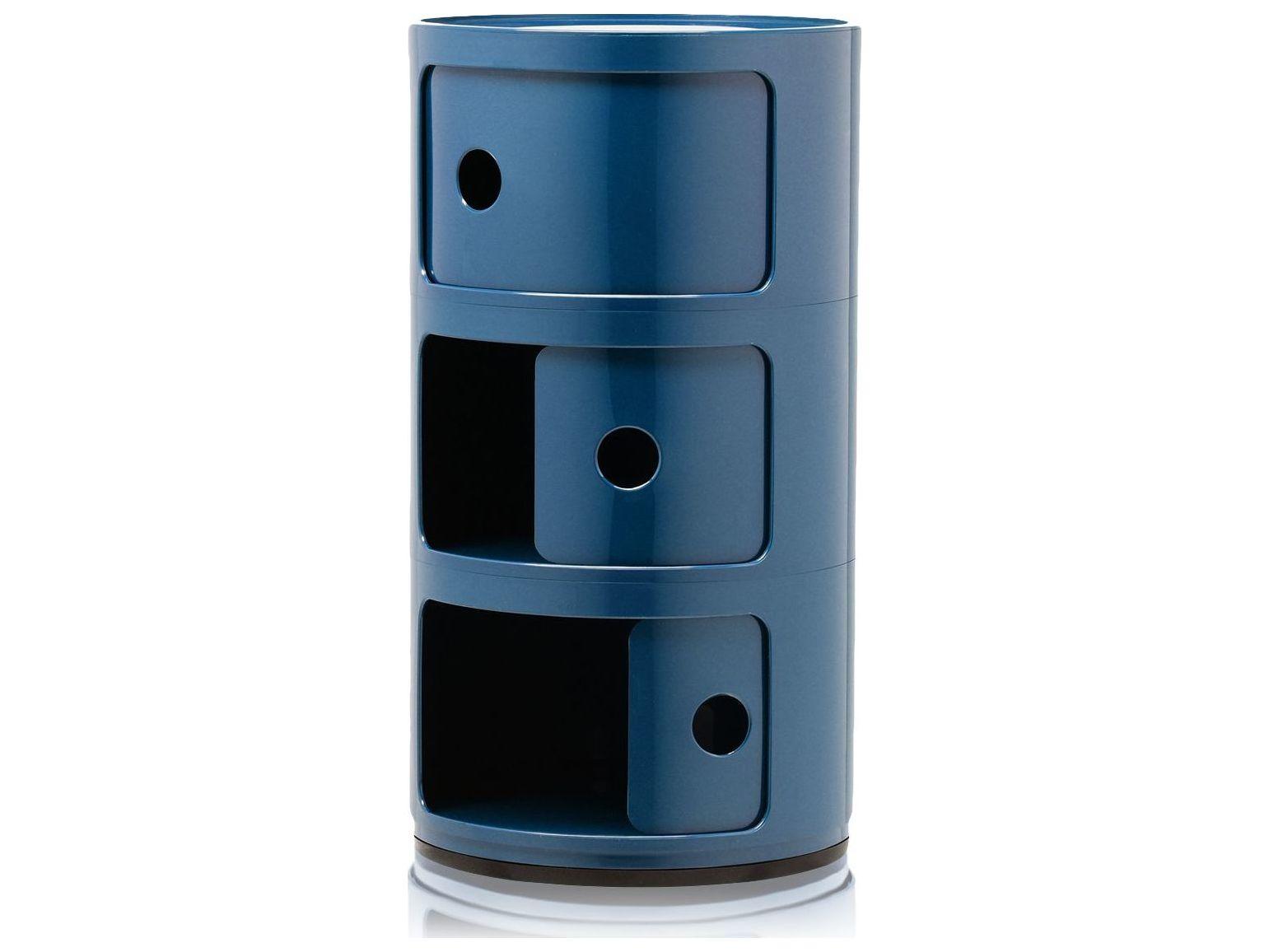 Kartell Outdoor Componibili Blue Storage Rack