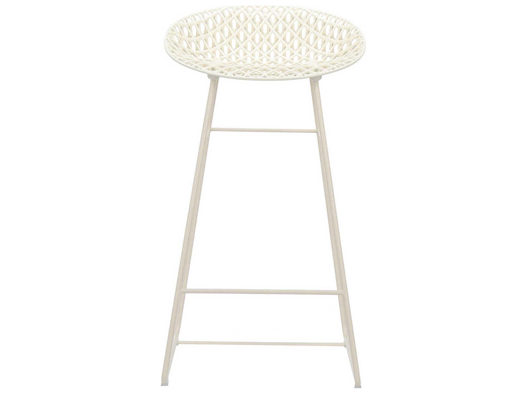Kartell Outdoor Smatrik Steel White Counter Stool