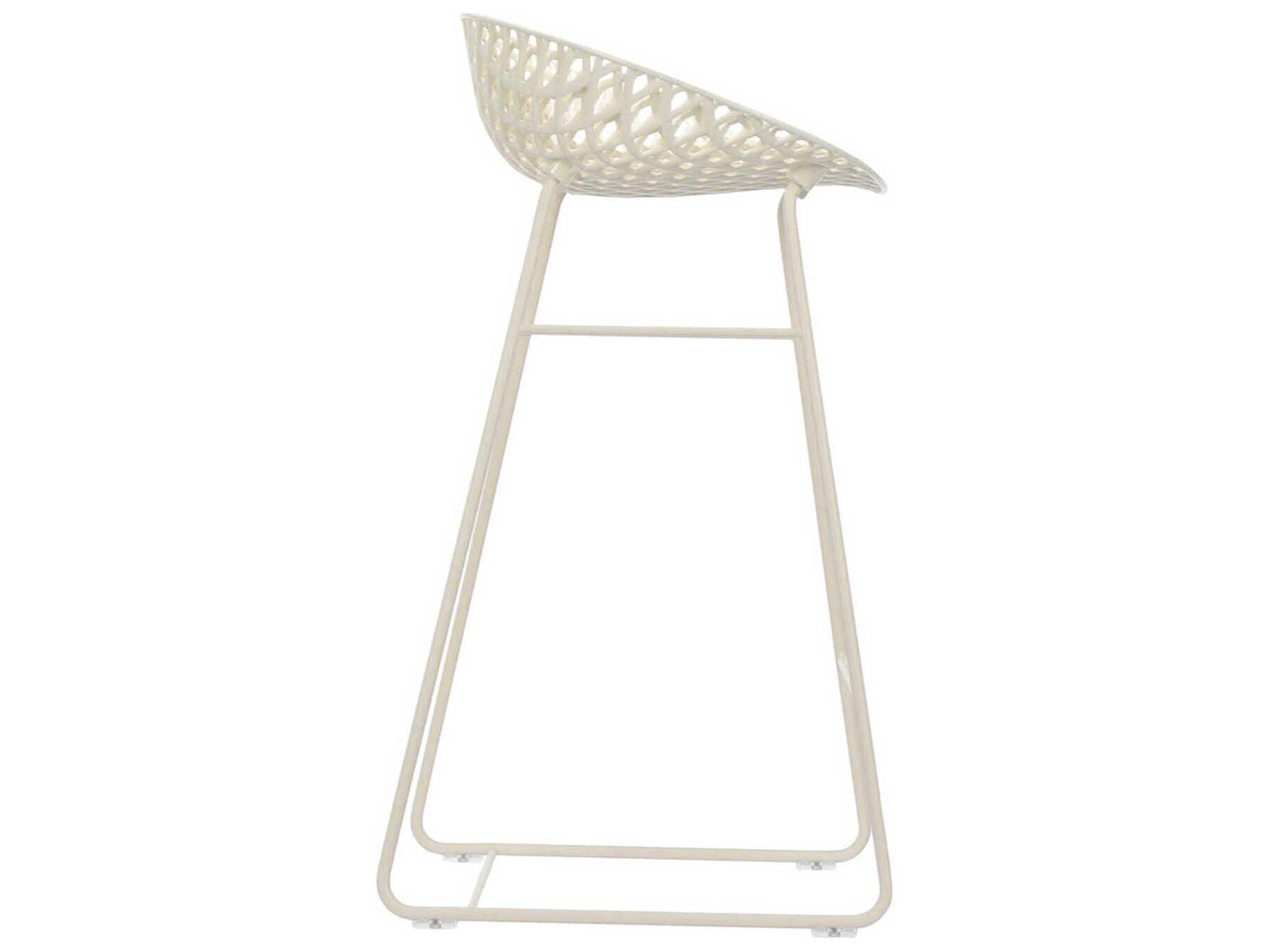 Kartell Outdoor Smatrik Steel White Counter Stool