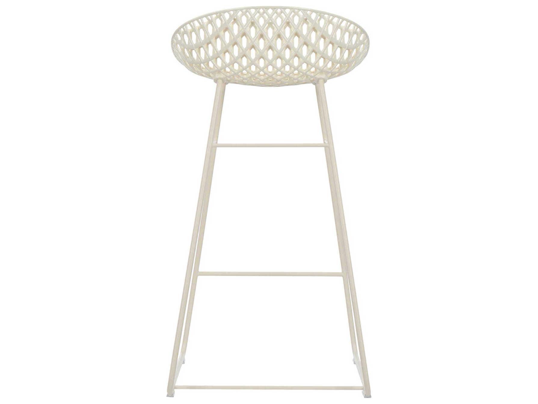 Kartell Outdoor Smatrik Steel White Counter Stool