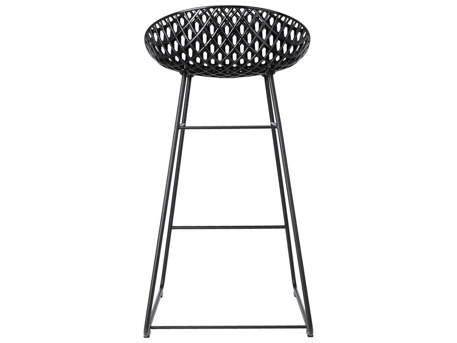 Kartell Outdoor Smatrik Steel Black Counter Stool